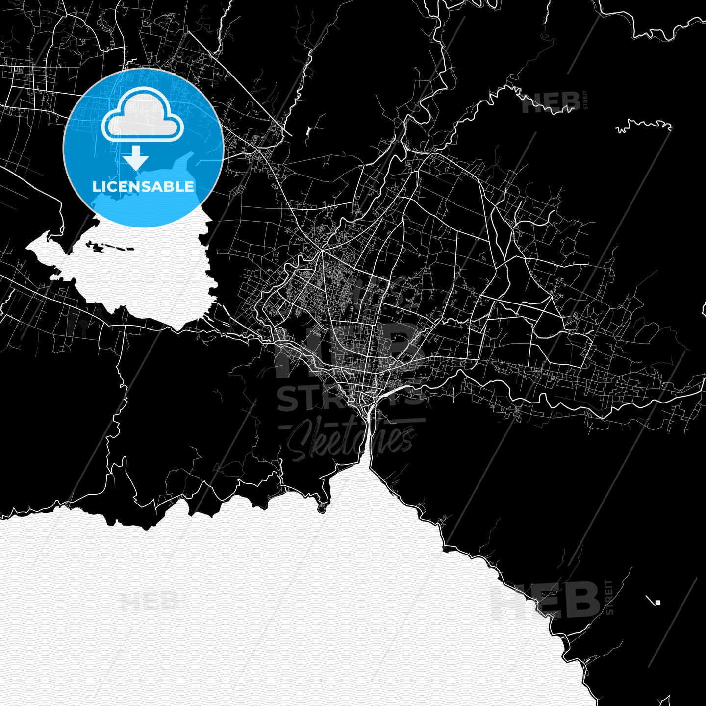 Gorontalo, Indonesia PDF map