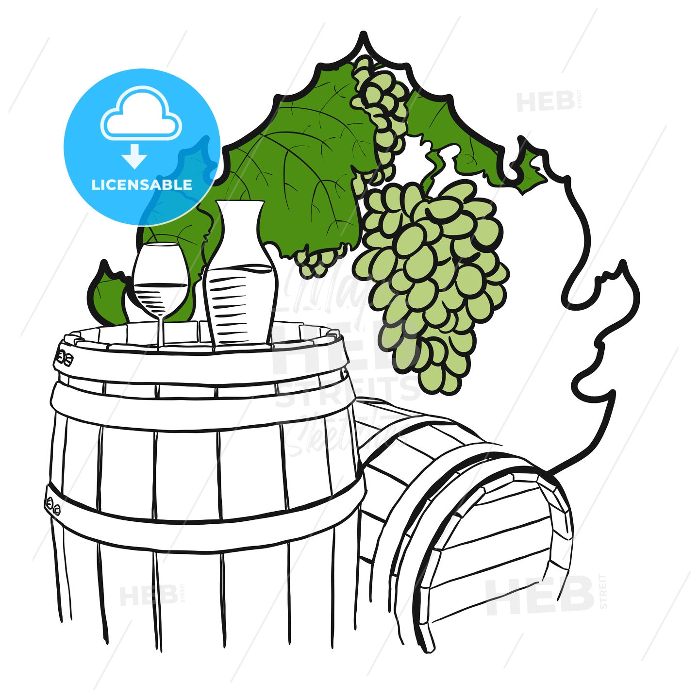 Grapes – instant download