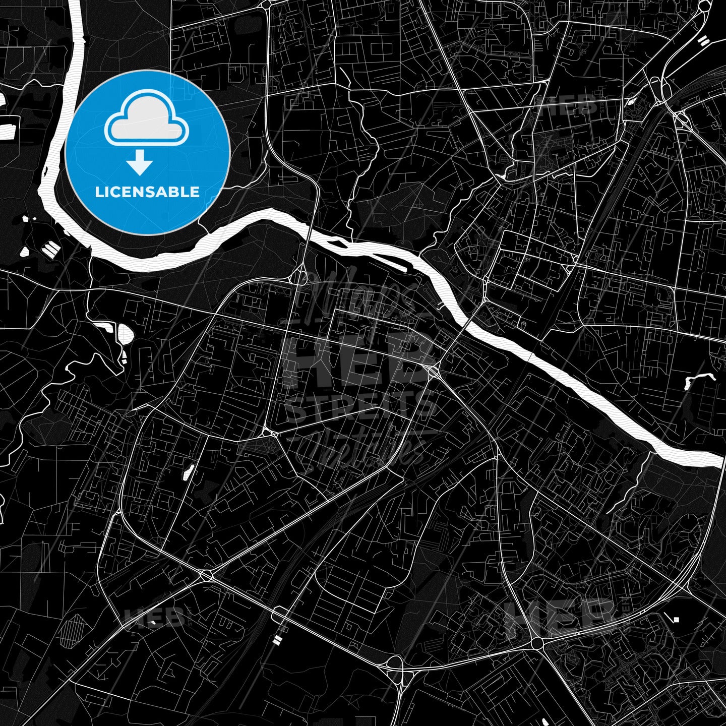 Grodno, Belarus PDF map
