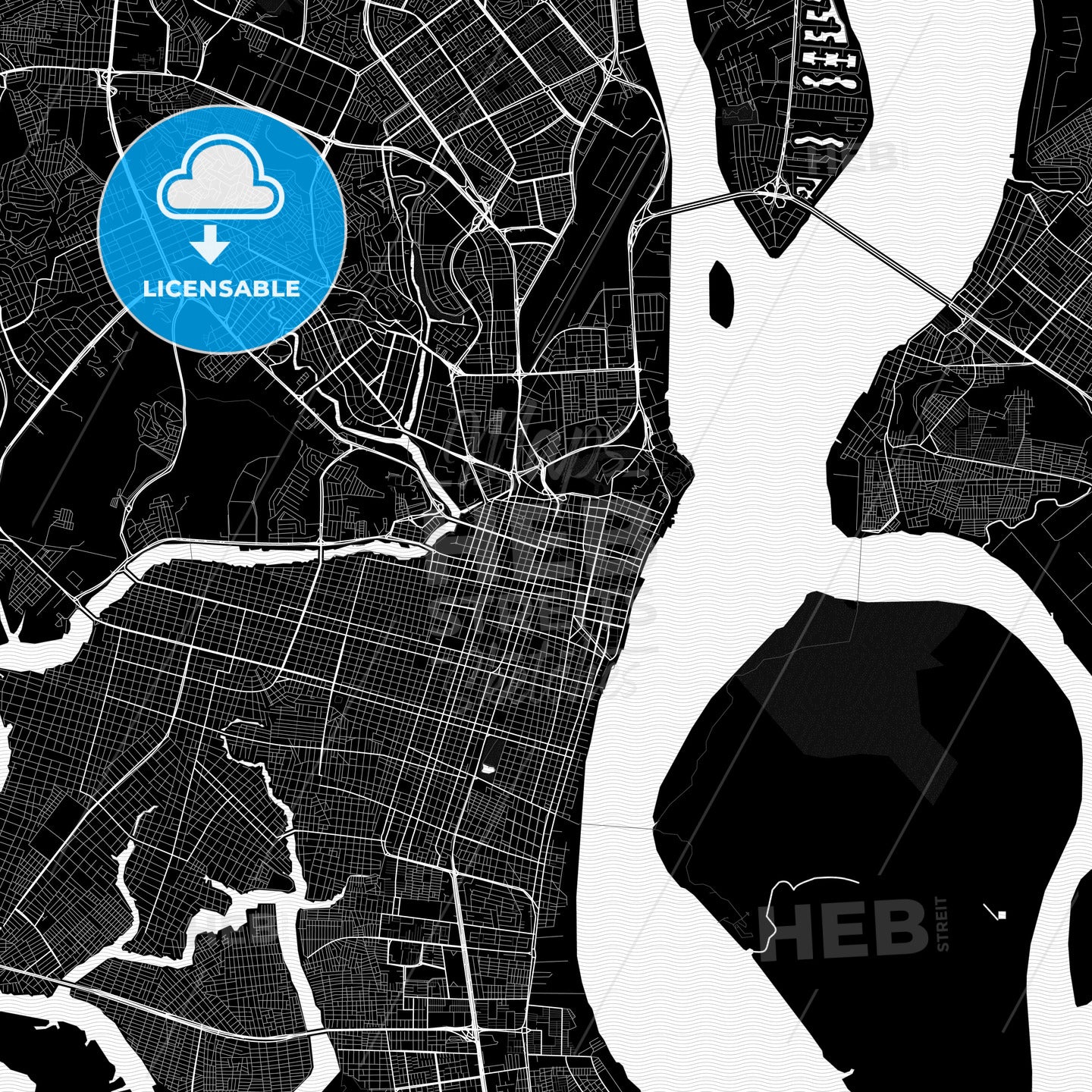 Guayaquil, Ecuador PDF map