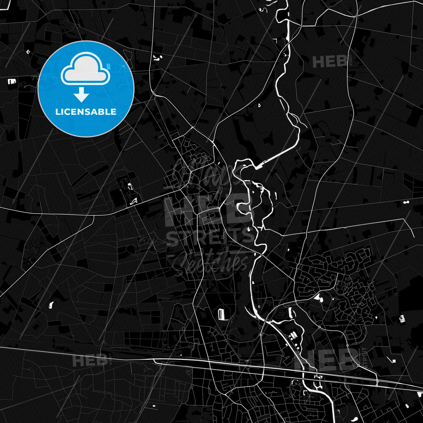 Hellendoorn, Netherlands PDF map