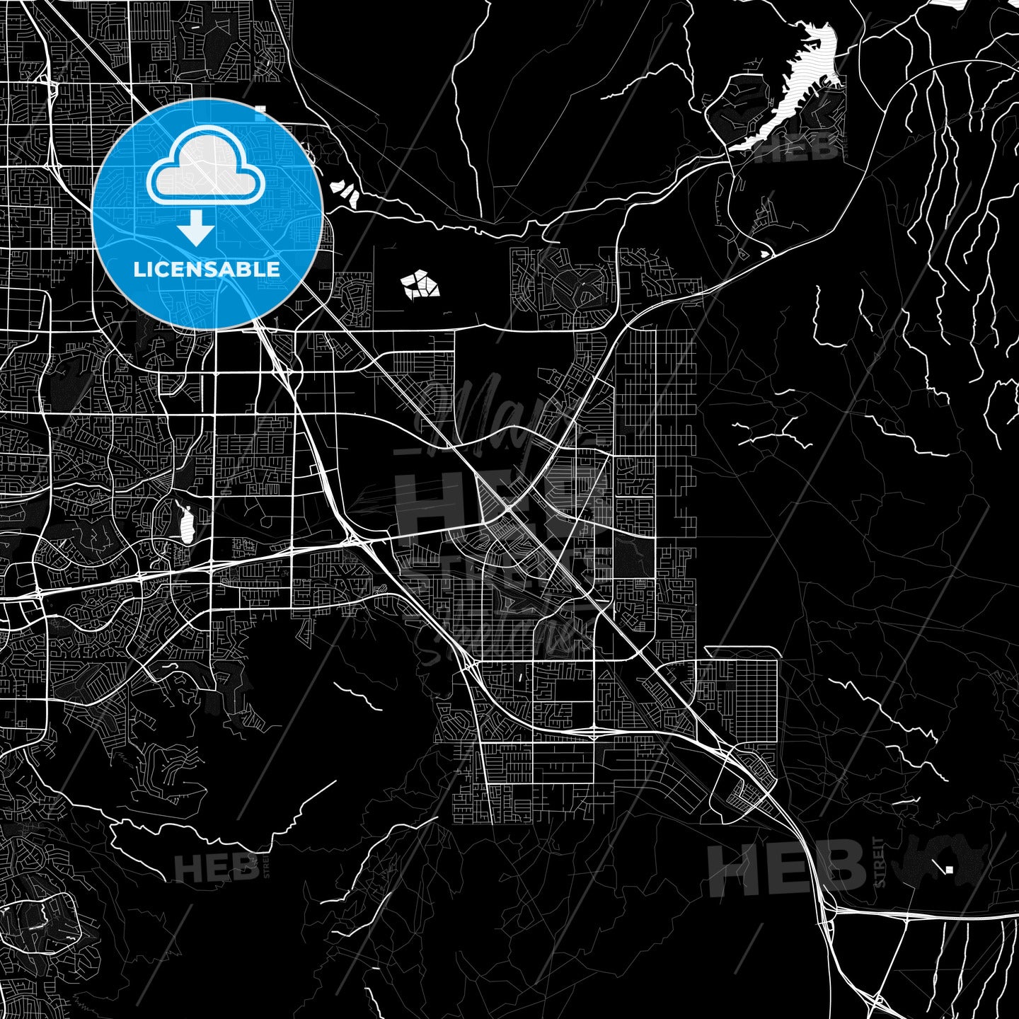 Henderson, Nevada, United States, PDF map