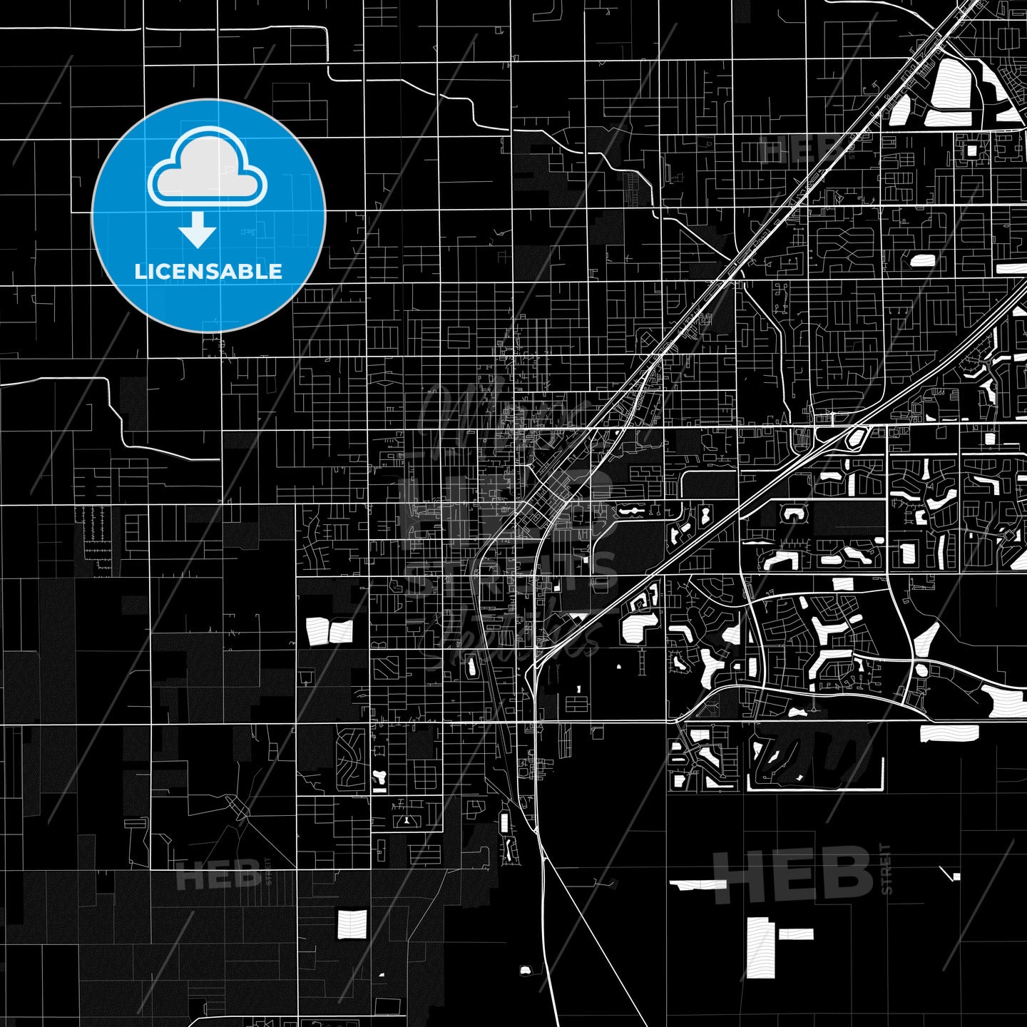 Homestead, Florida, United States, PDF map