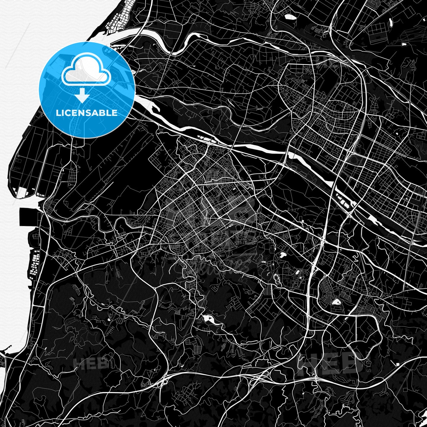 Hsinchu, Taiwan PDF map