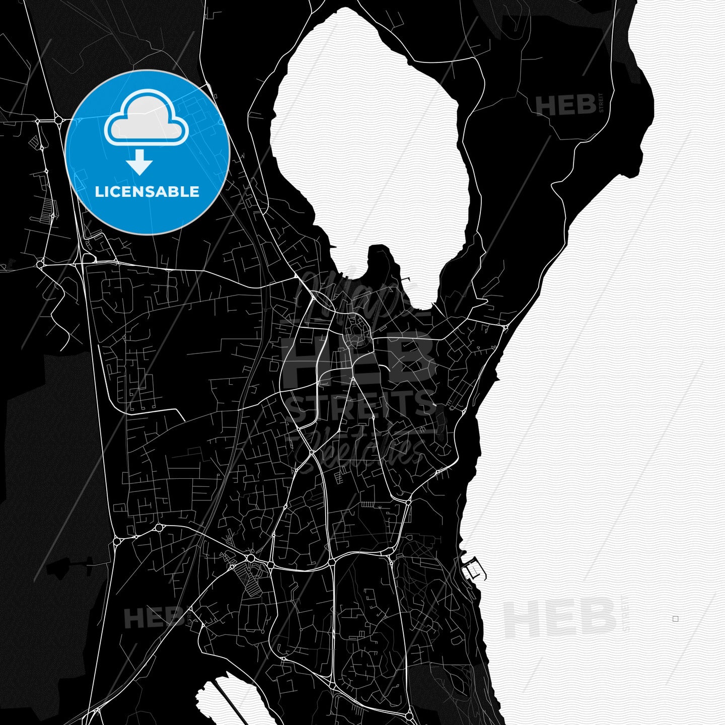 Istres, France PDF map