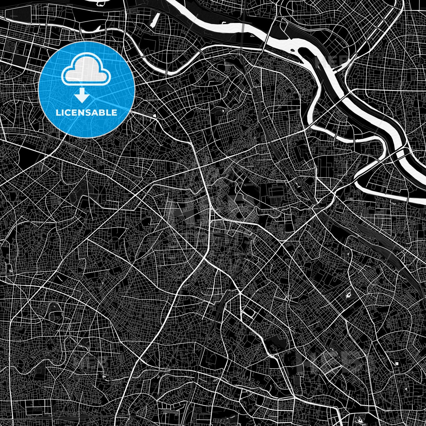 Itabashi, Japan PDF map