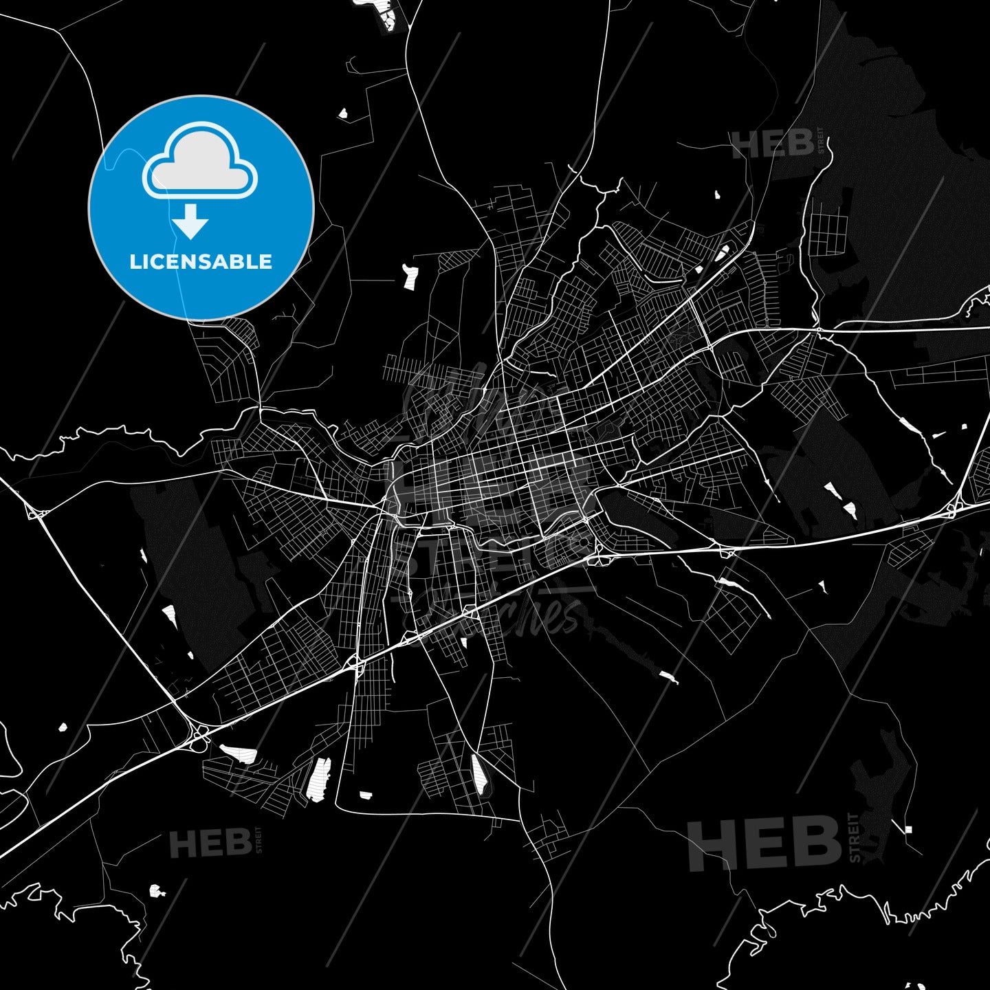 Itapetininga, Brazil PDF map