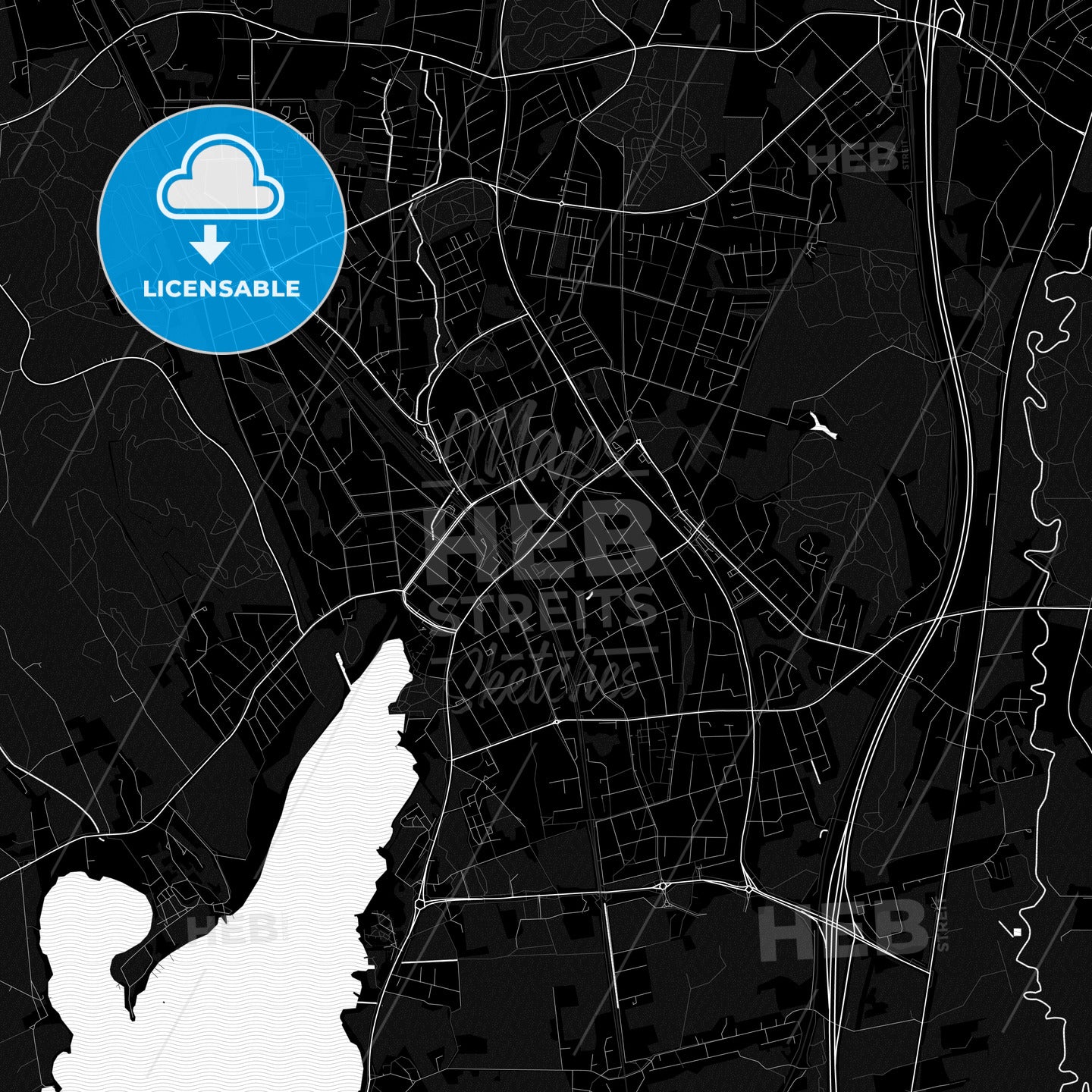 Järvenpää, Finland PDF map