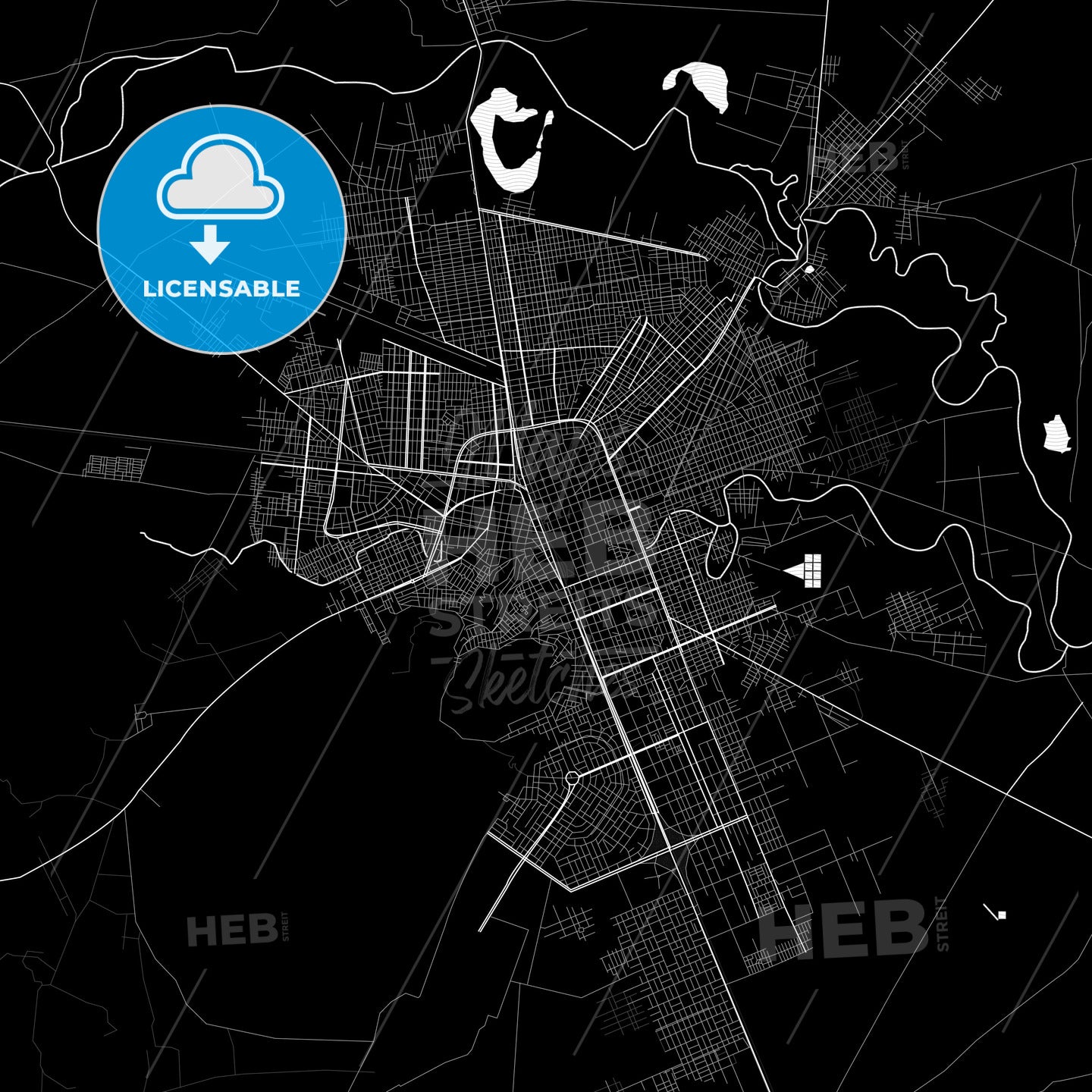 Juliaca, Peru PDF map