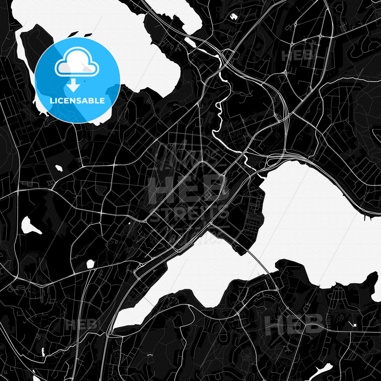 Jyväskylä, Finland PDF map