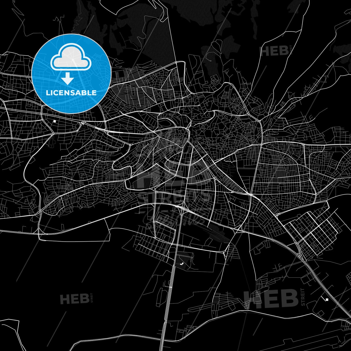 Kahramanmaraş, Turkey PDF map