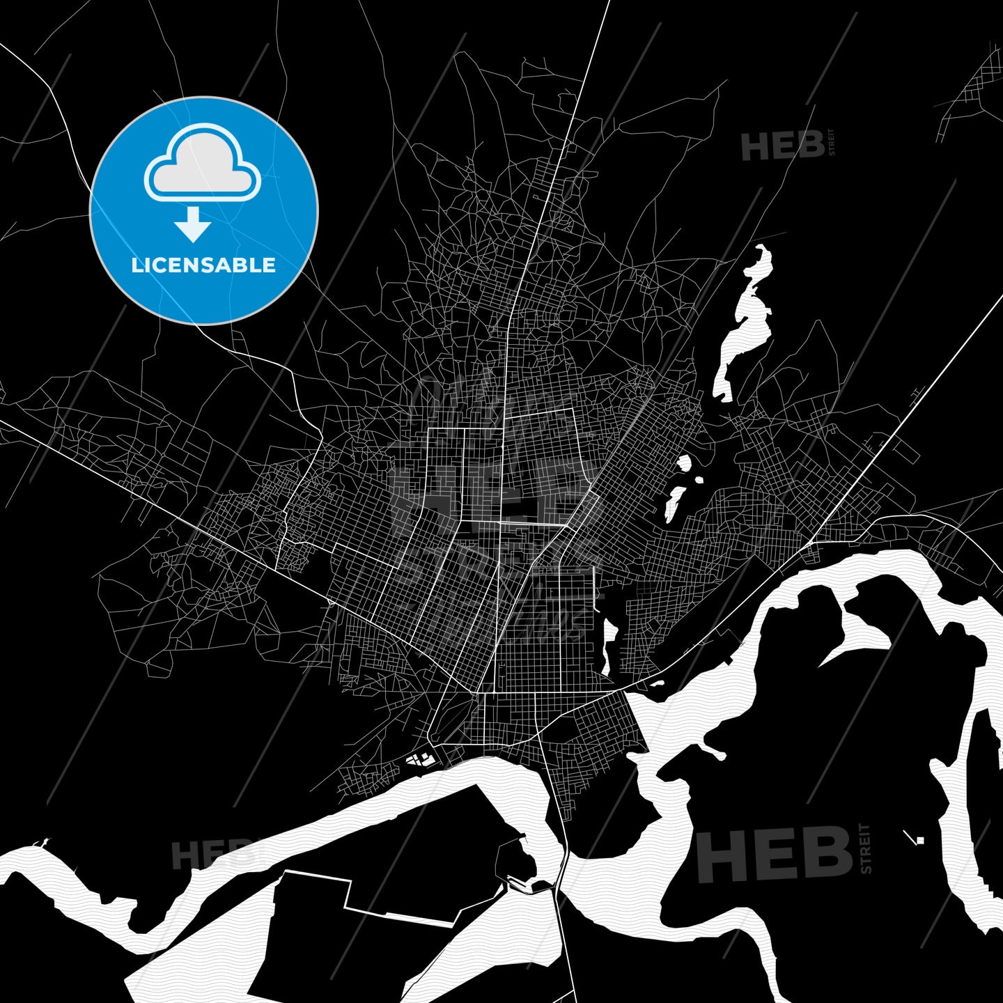 Kaolack, Senegal PDF map