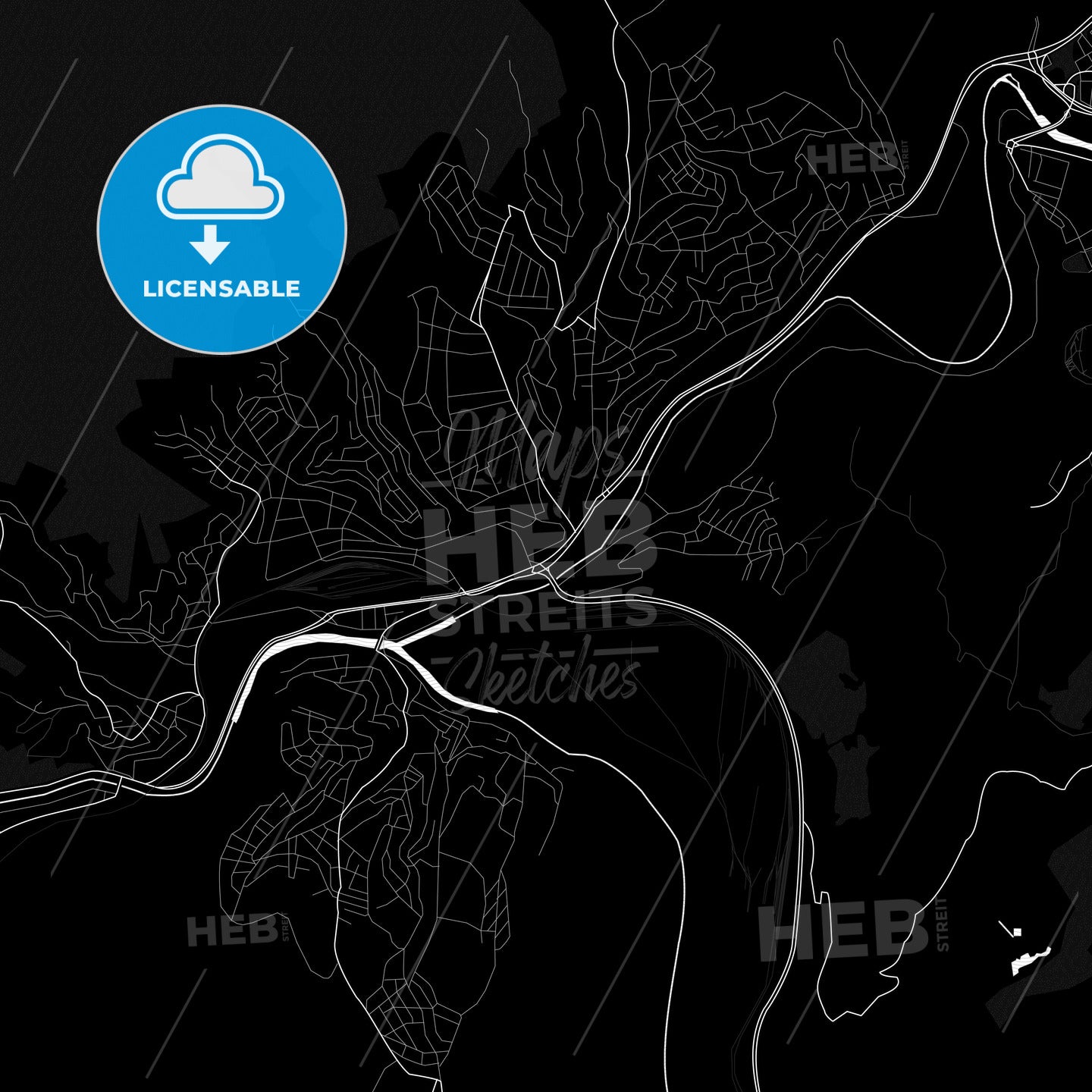 Karabük, Turkey PDF map