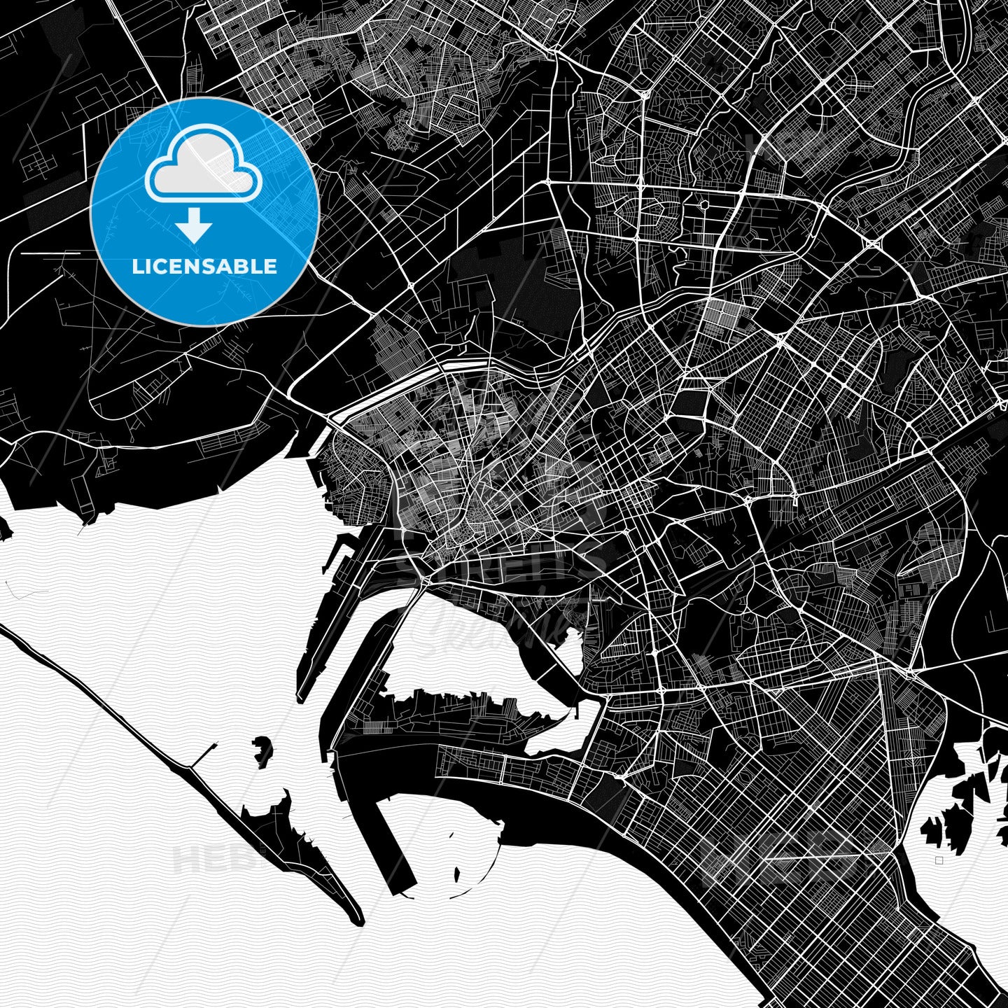 Karachi, Pakistan PDF map