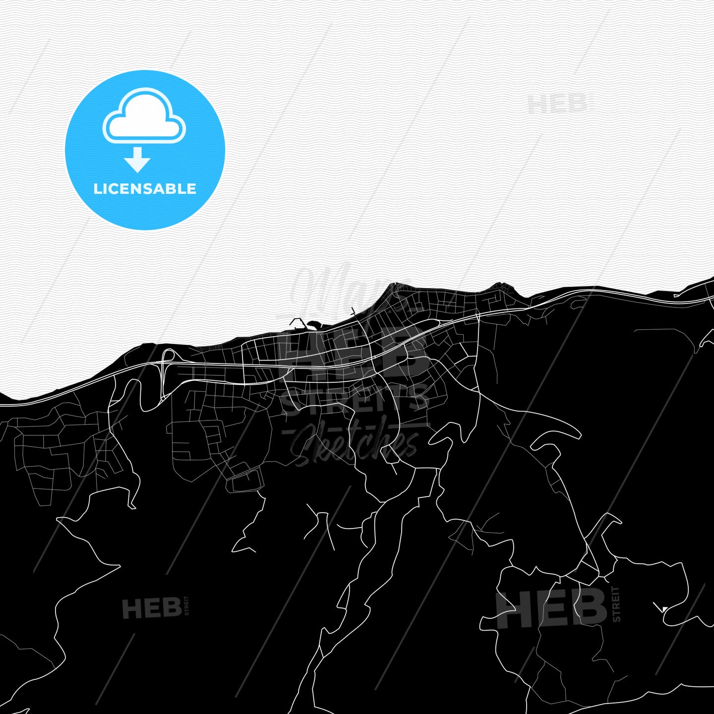 Karamürsel, Turkey PDF map