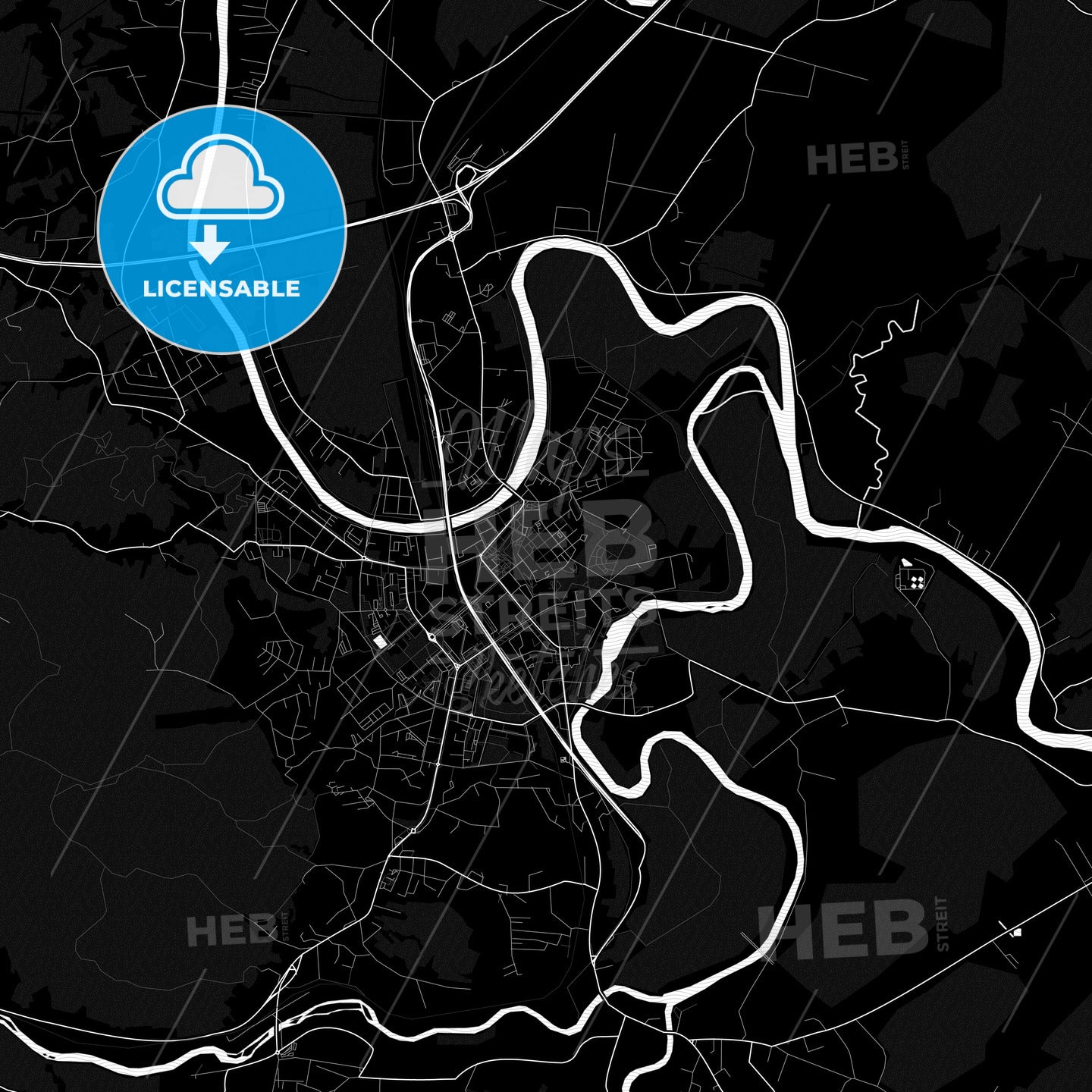 Karlovac, Croatia PDF map