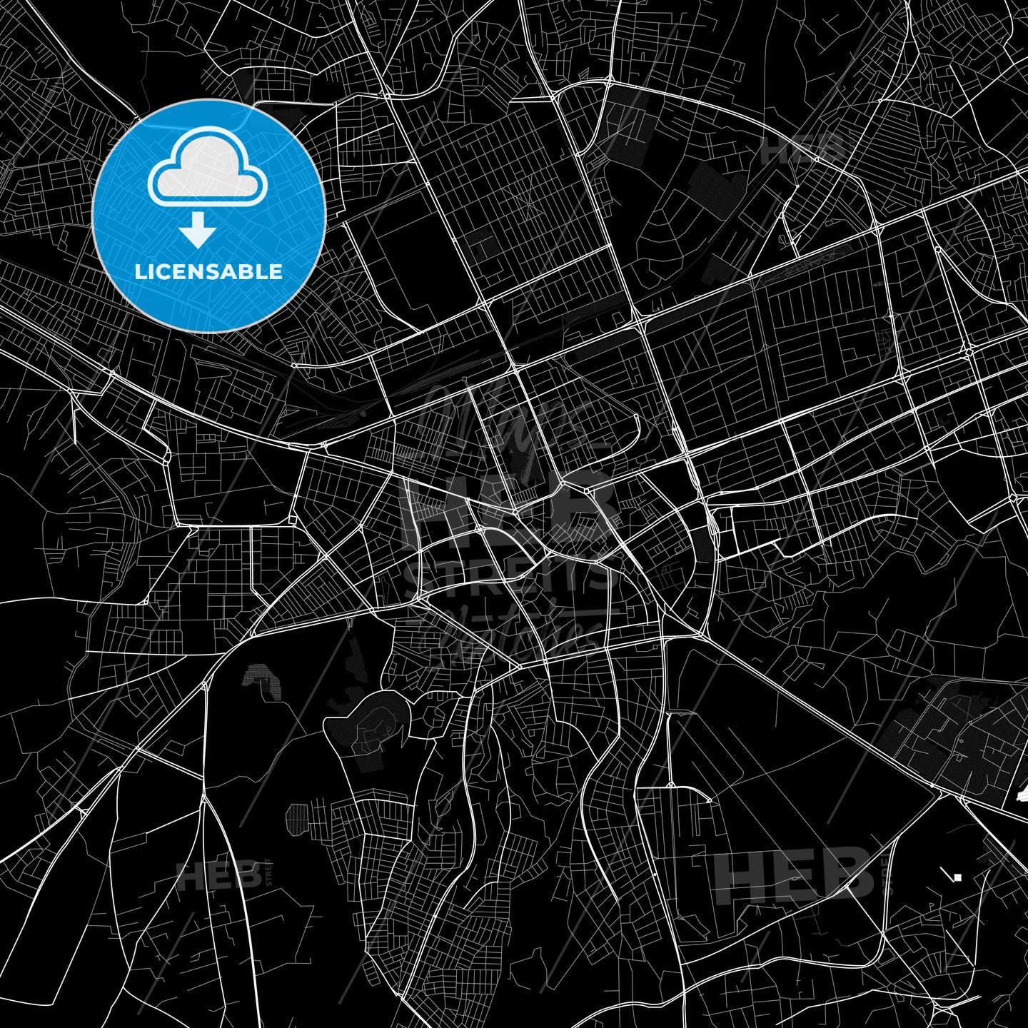 Kayseri, Turkey PDF map
