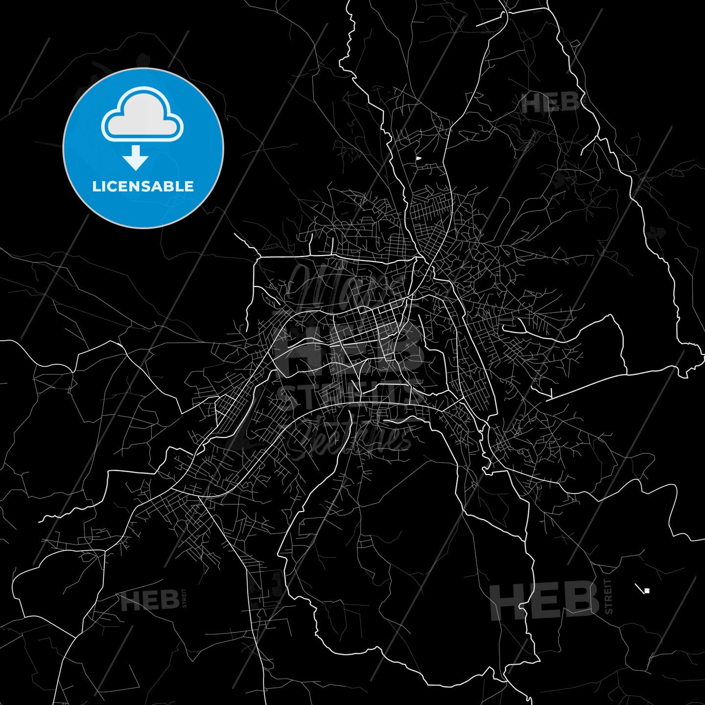 Kindia, Guinea PDF map