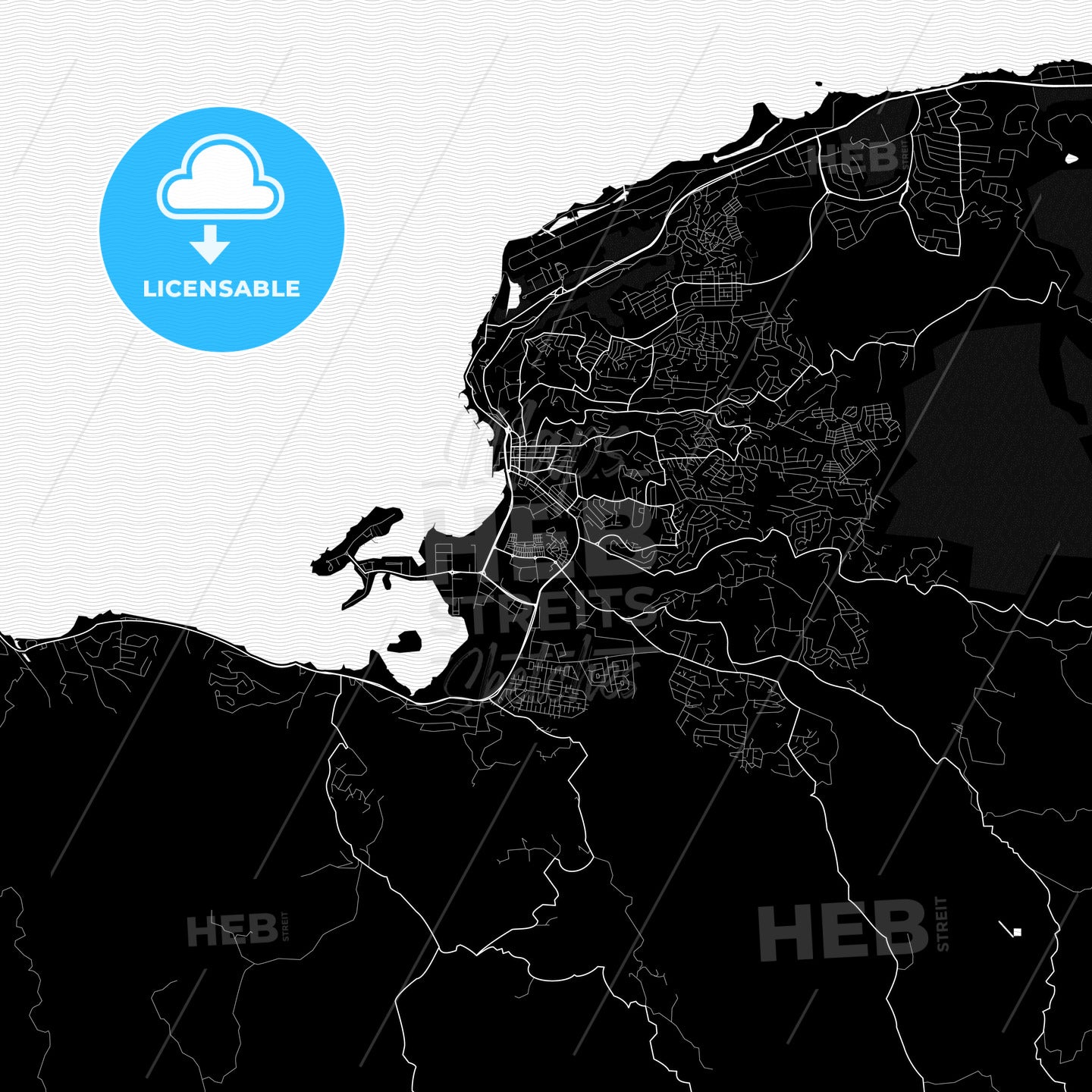 Kingston, Jamaica PDF map