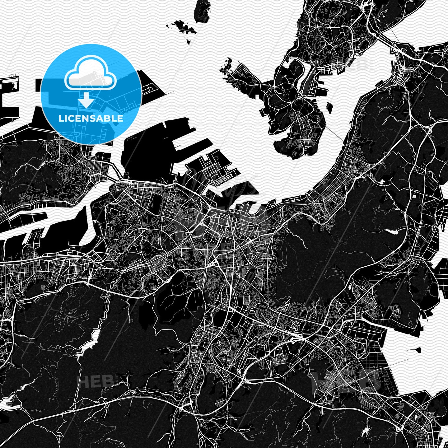 Kitakyushu, Japan PDF map