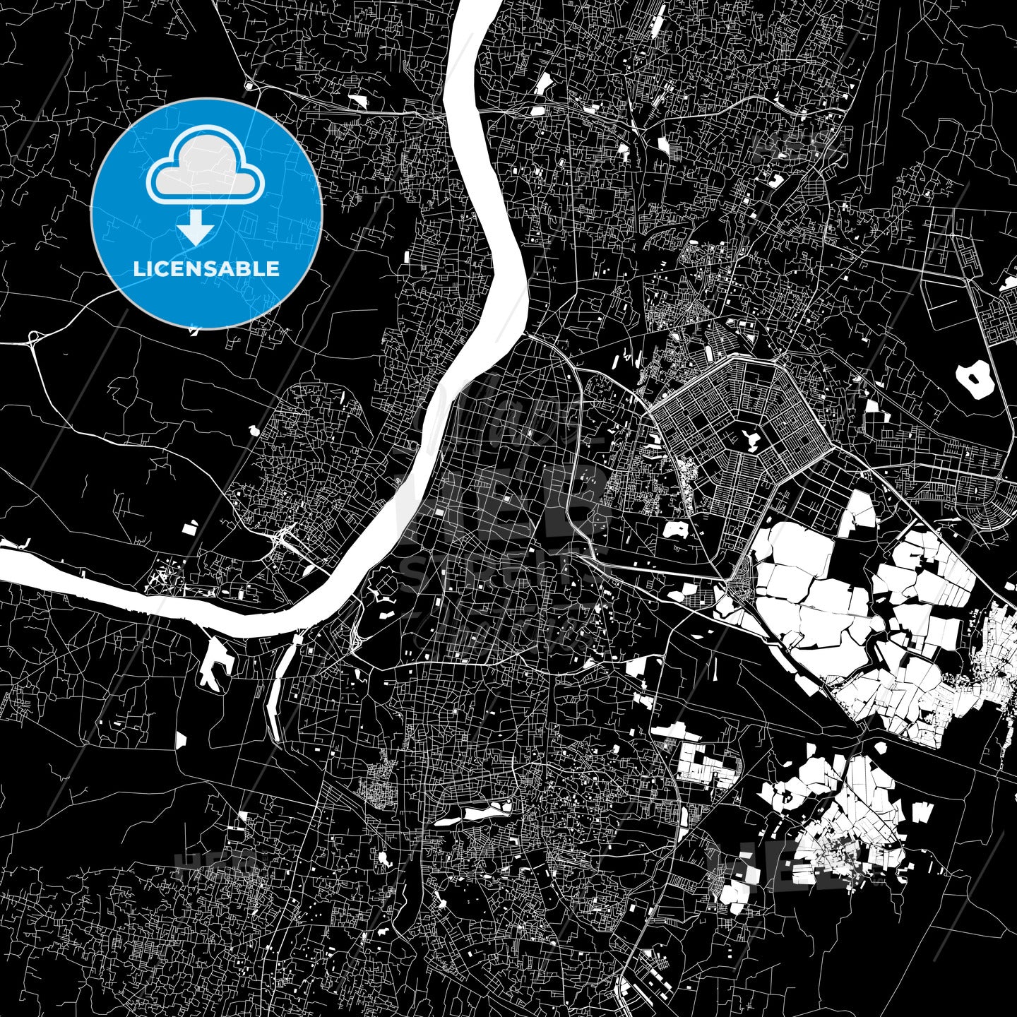 Kolkata India map