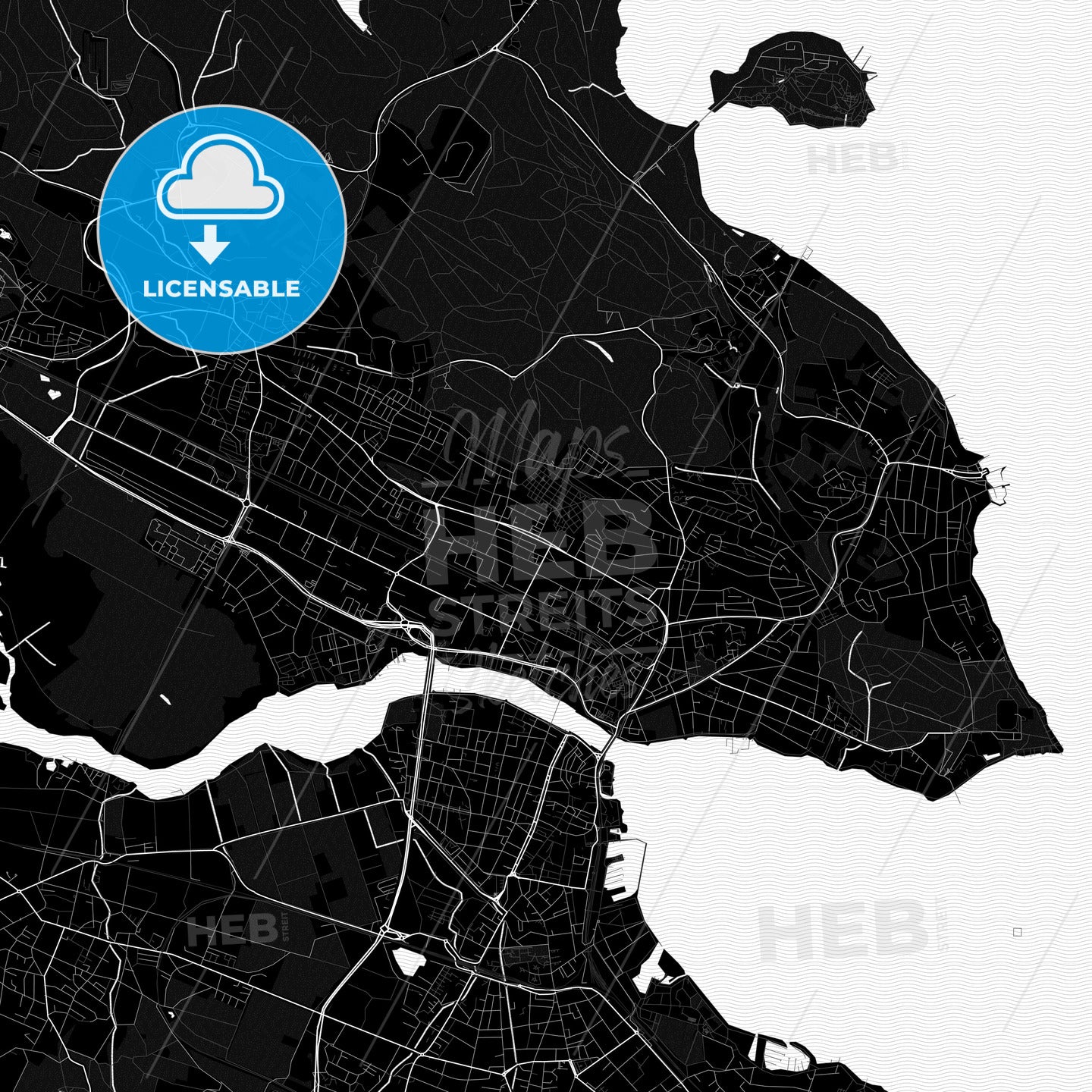 Konstanz, Germany PDF map