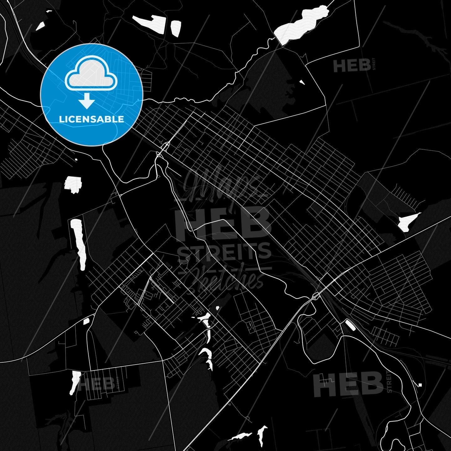 Kostiantynivka, Ukraine PDF map