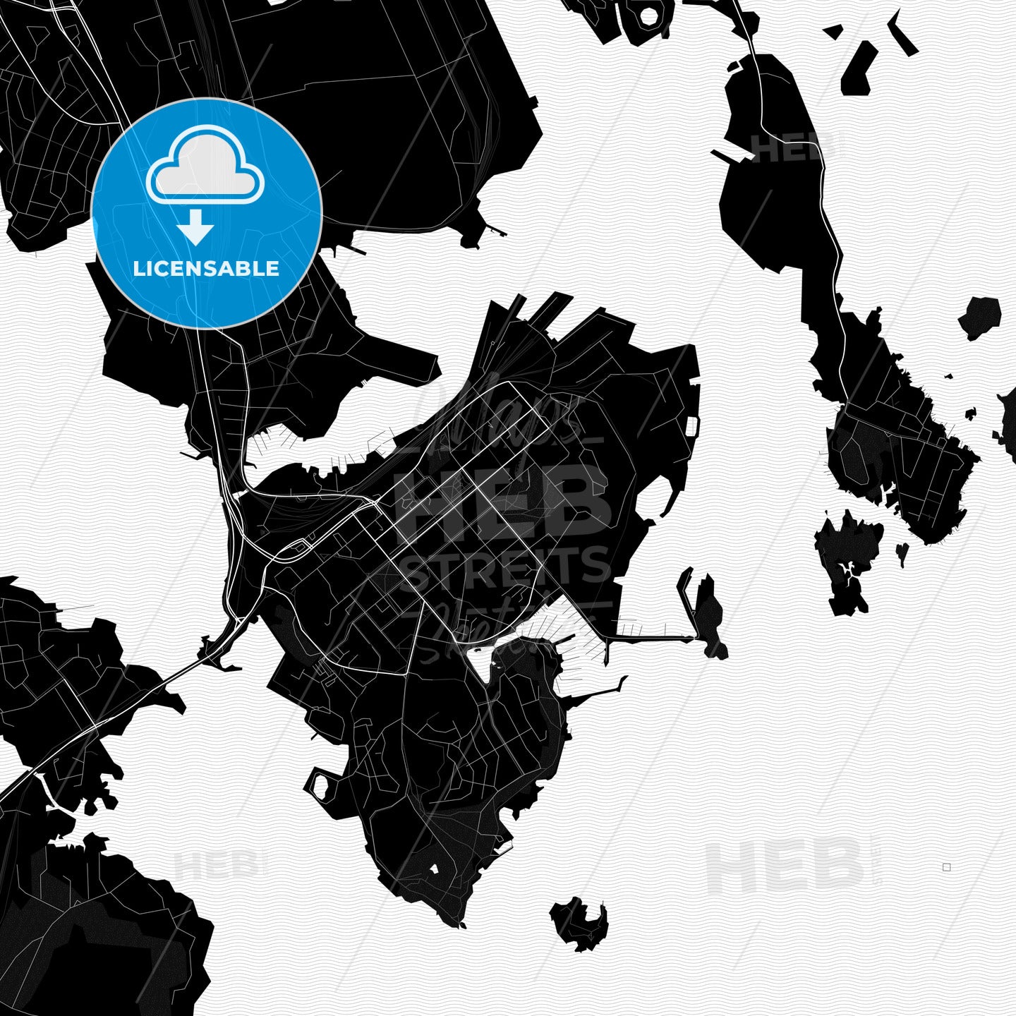 Kotka, Finland PDF map