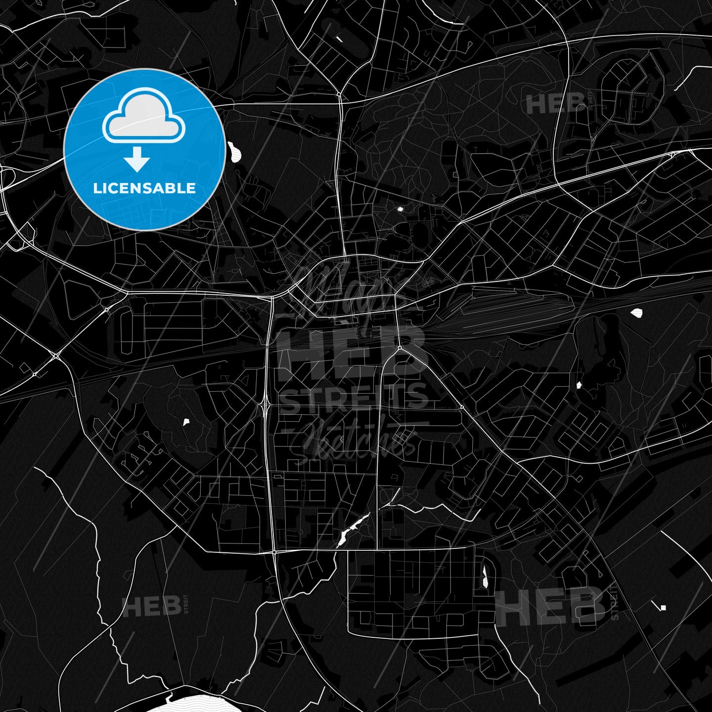 Kouvola, Finland PDF map