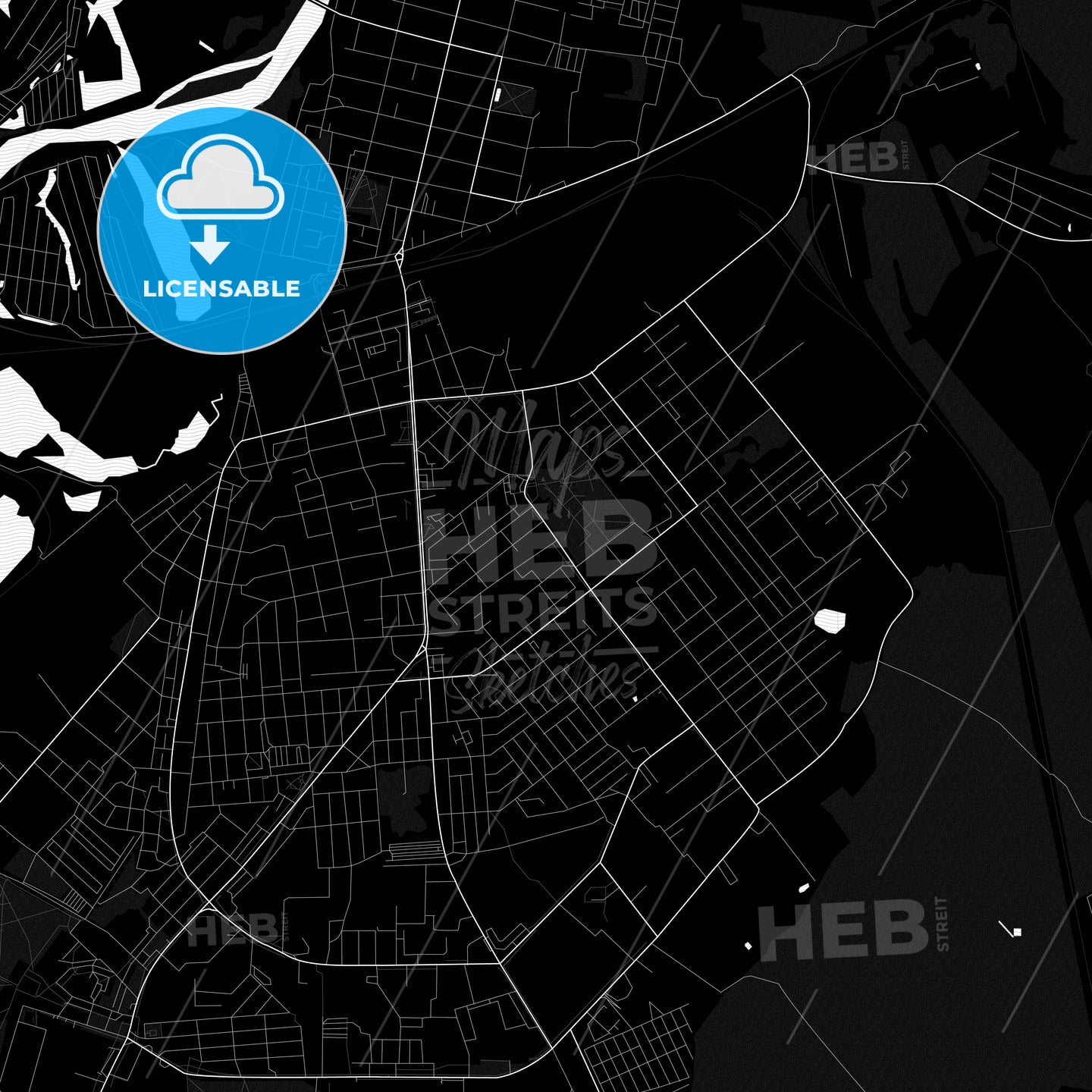 Kovrov, Russia PDF map