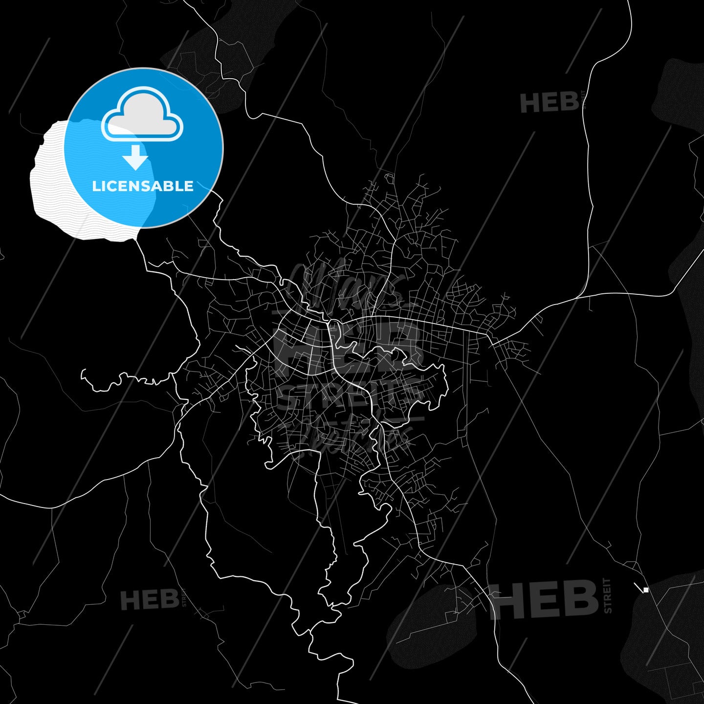 Kumba, Cameroon PDF map