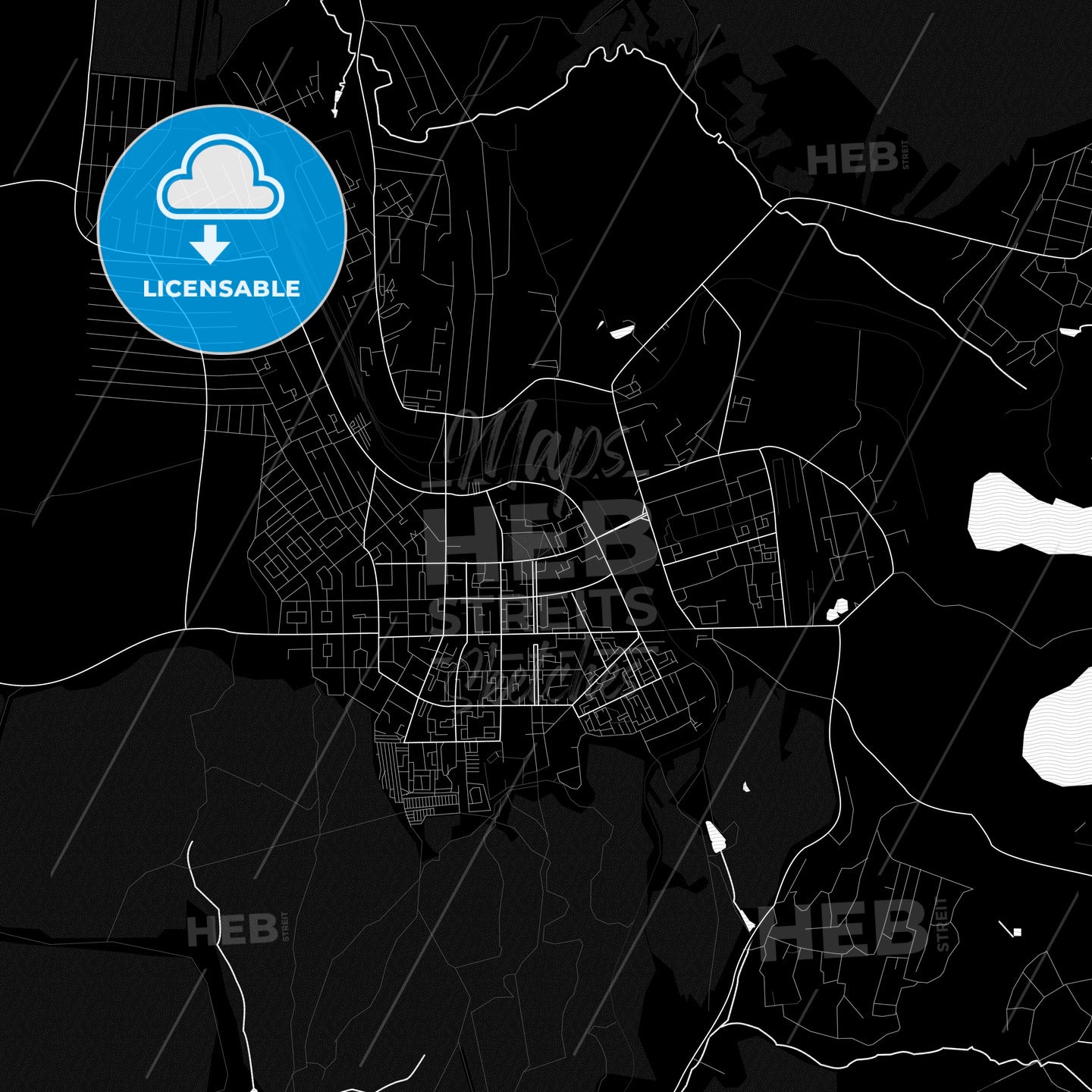 Kumertau, Russia PDF map