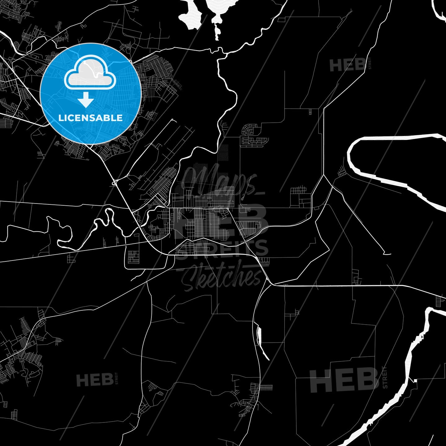 La Lima, Honduras PDF map