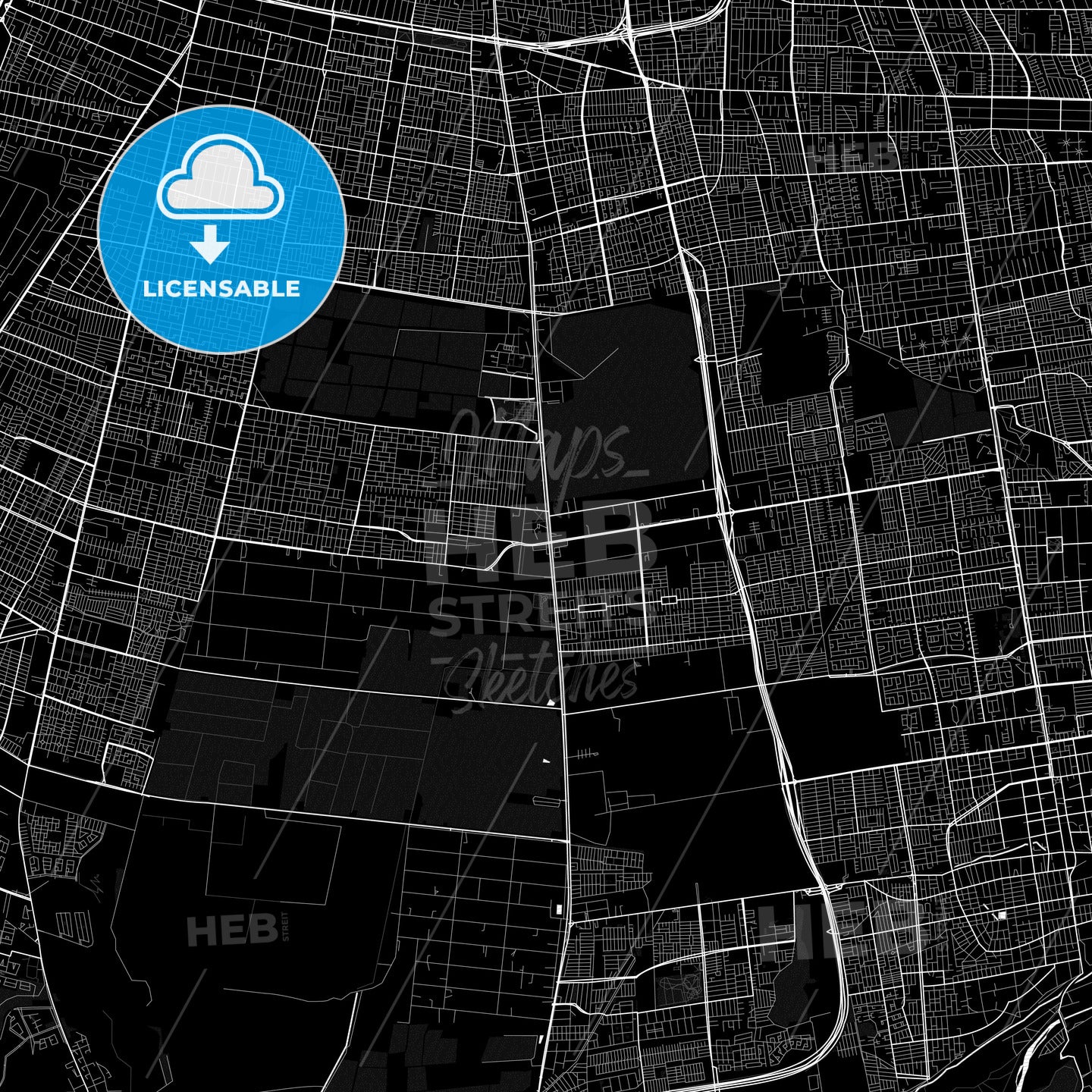 La Pintana, Chile PDF map