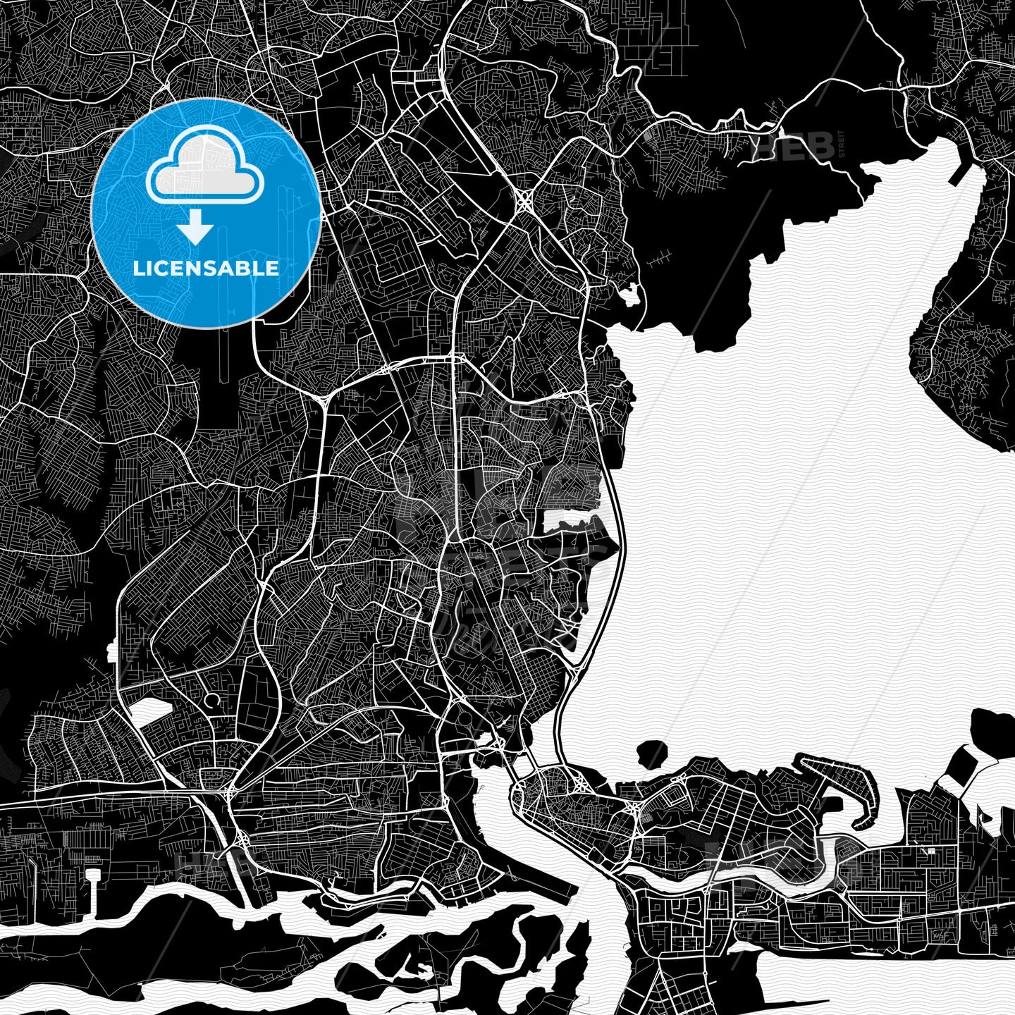 Lagos, Nigeria PDF map