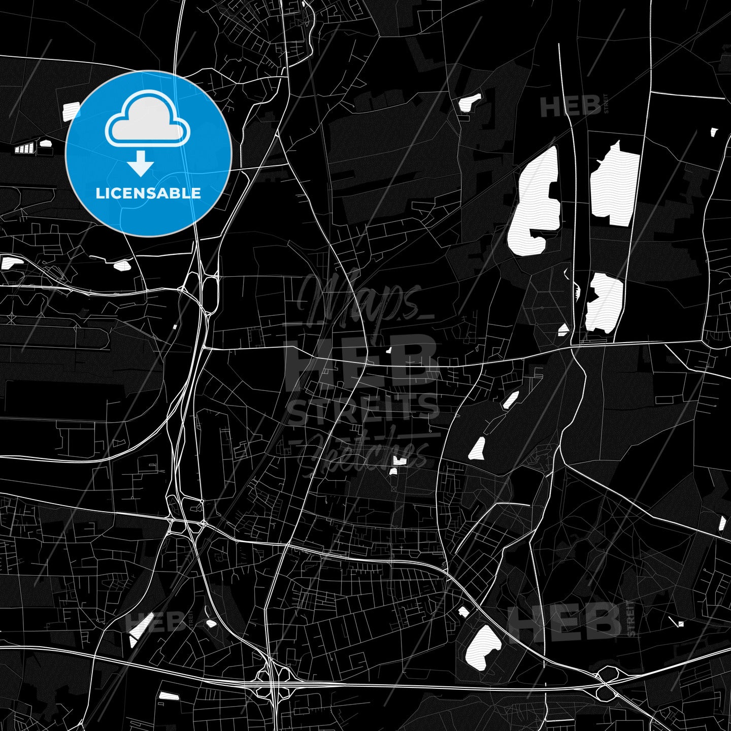 Langenhagen, Germany PDF map