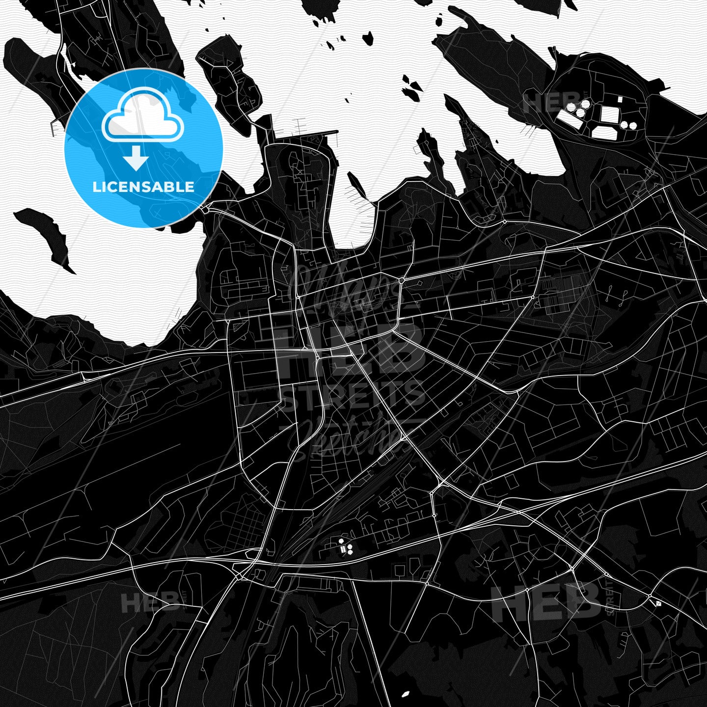 Lappeenranta, Finland PDF map