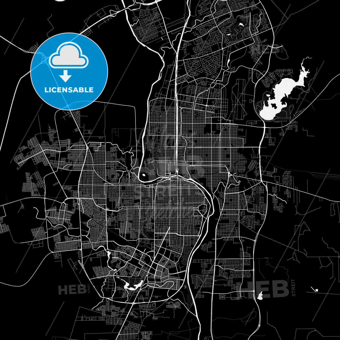 Laredo, Texas, United States, PDF map