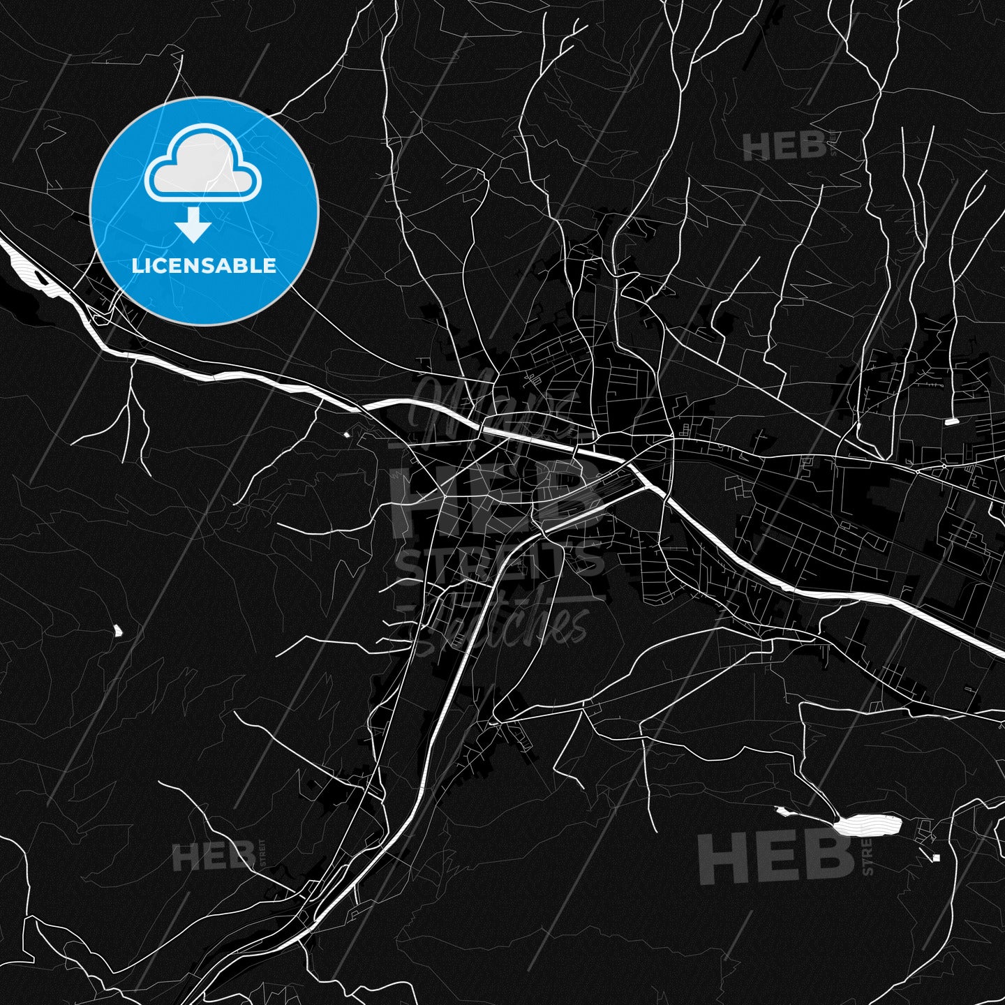 Lienz, Austria PDF map