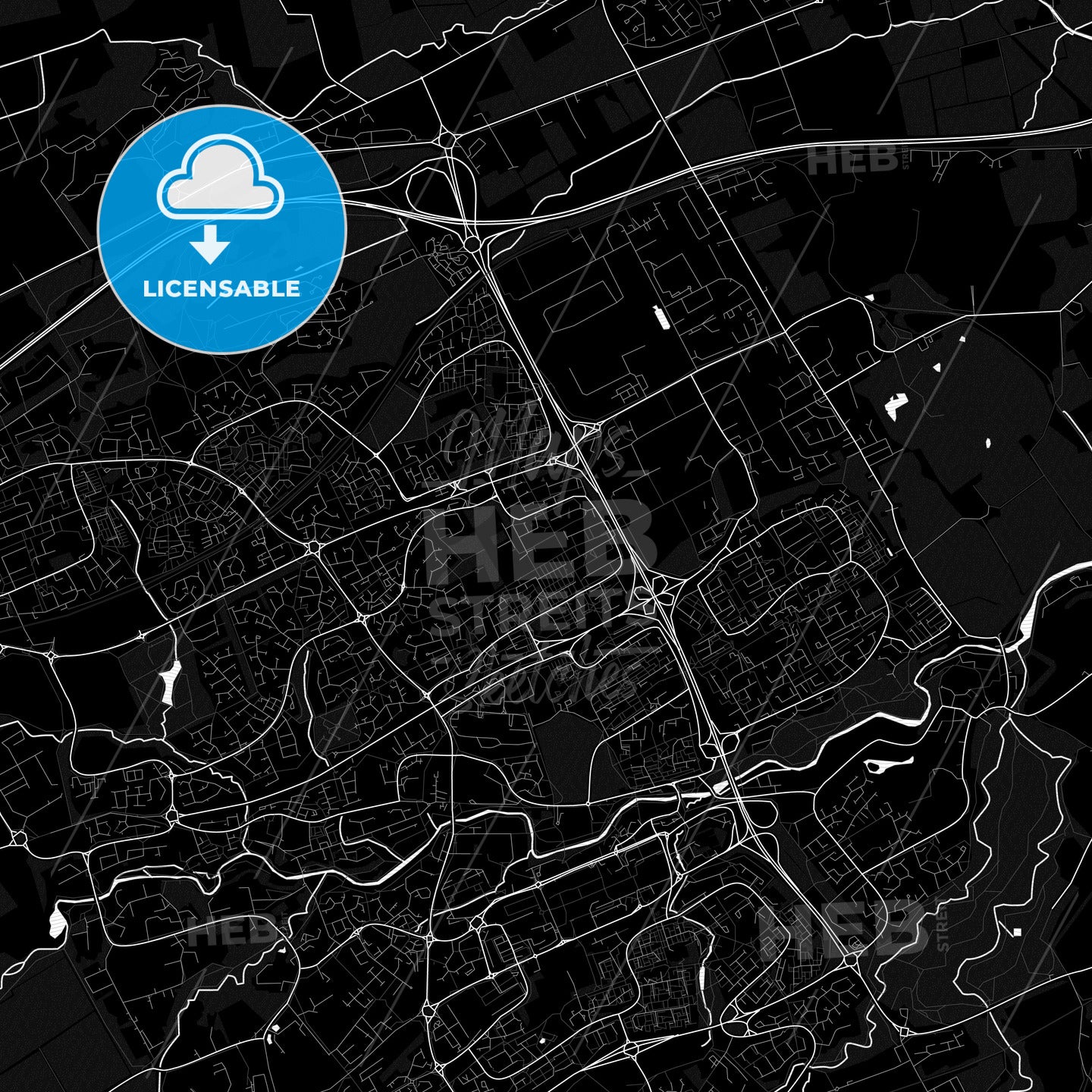 Livingston, Scotland PDF map