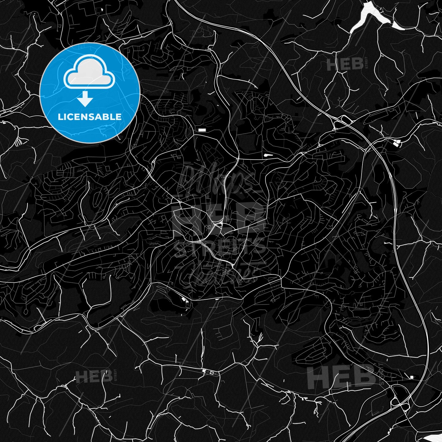 Ludenscheid, Germany PDF map