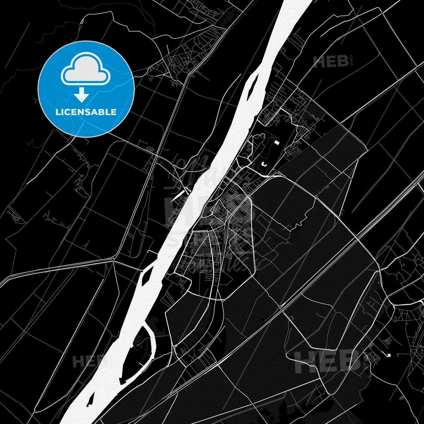 Luxor, Egypt PDF map