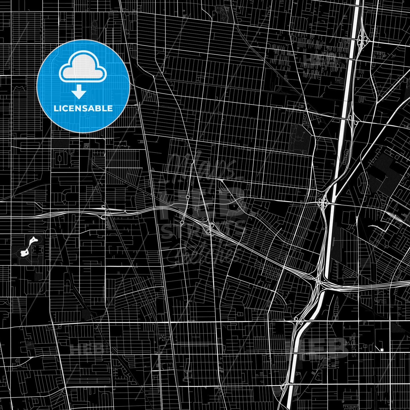 Lynwood, California, United States, PDF map