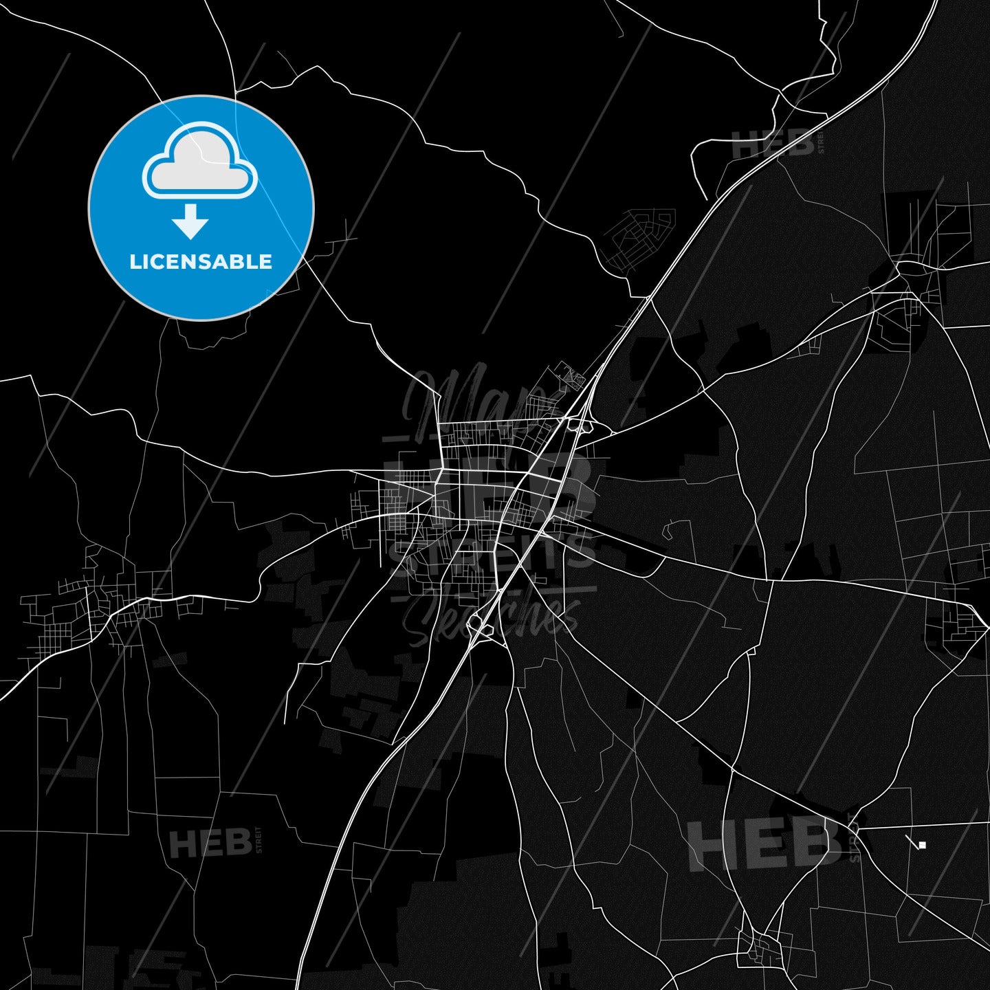 Maarat al-Numaan, Syria PDF map