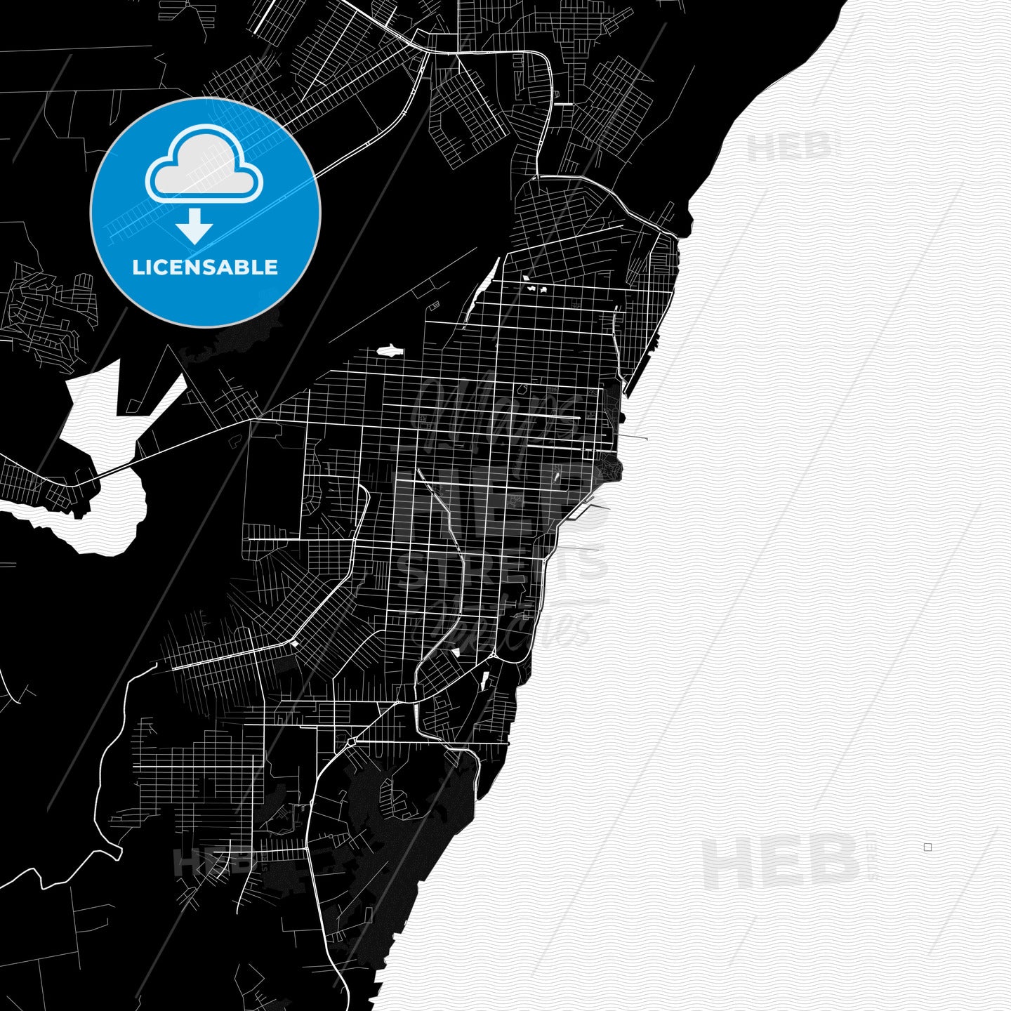 Macapa, Brazil PDF map