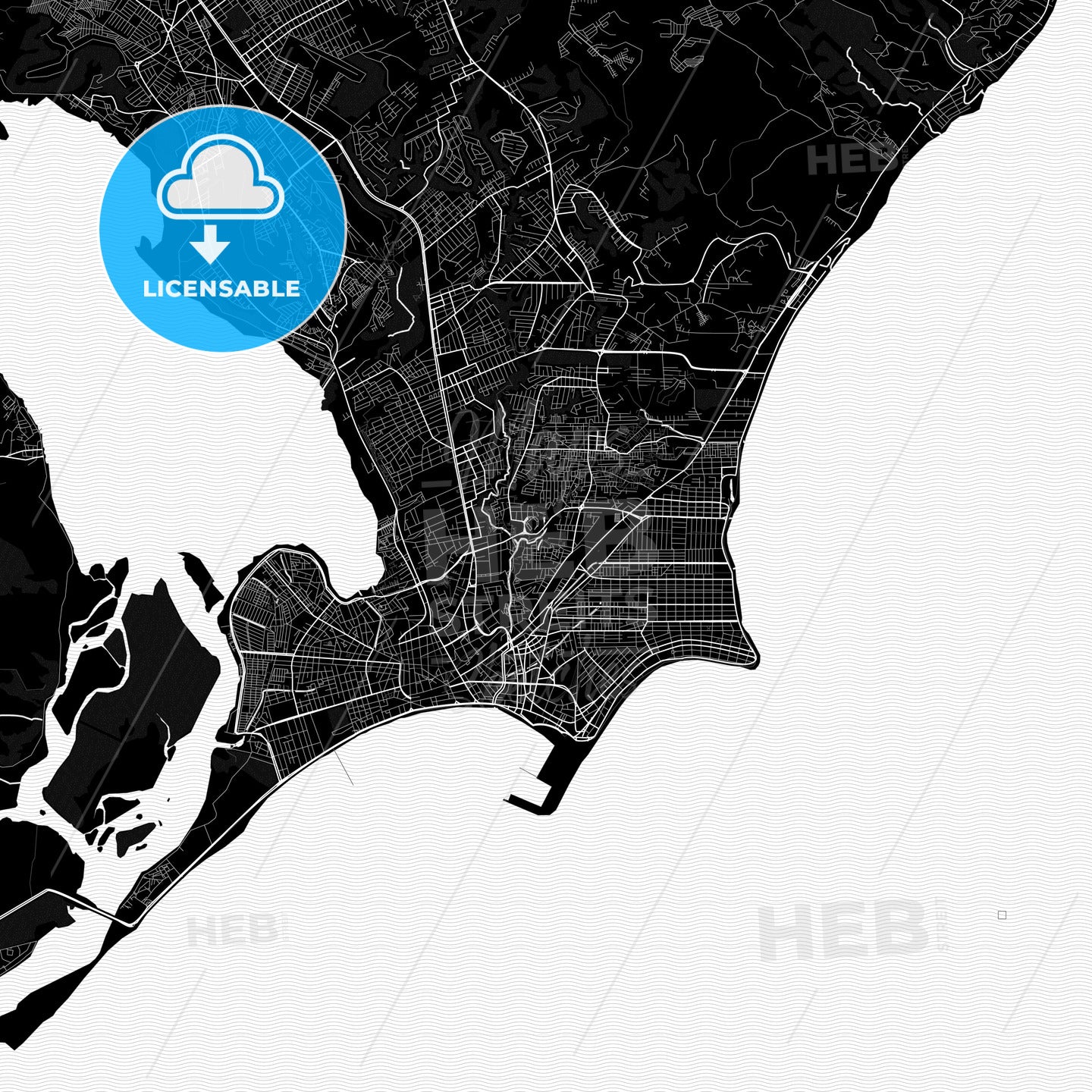 Maceio, Brazil PDF map