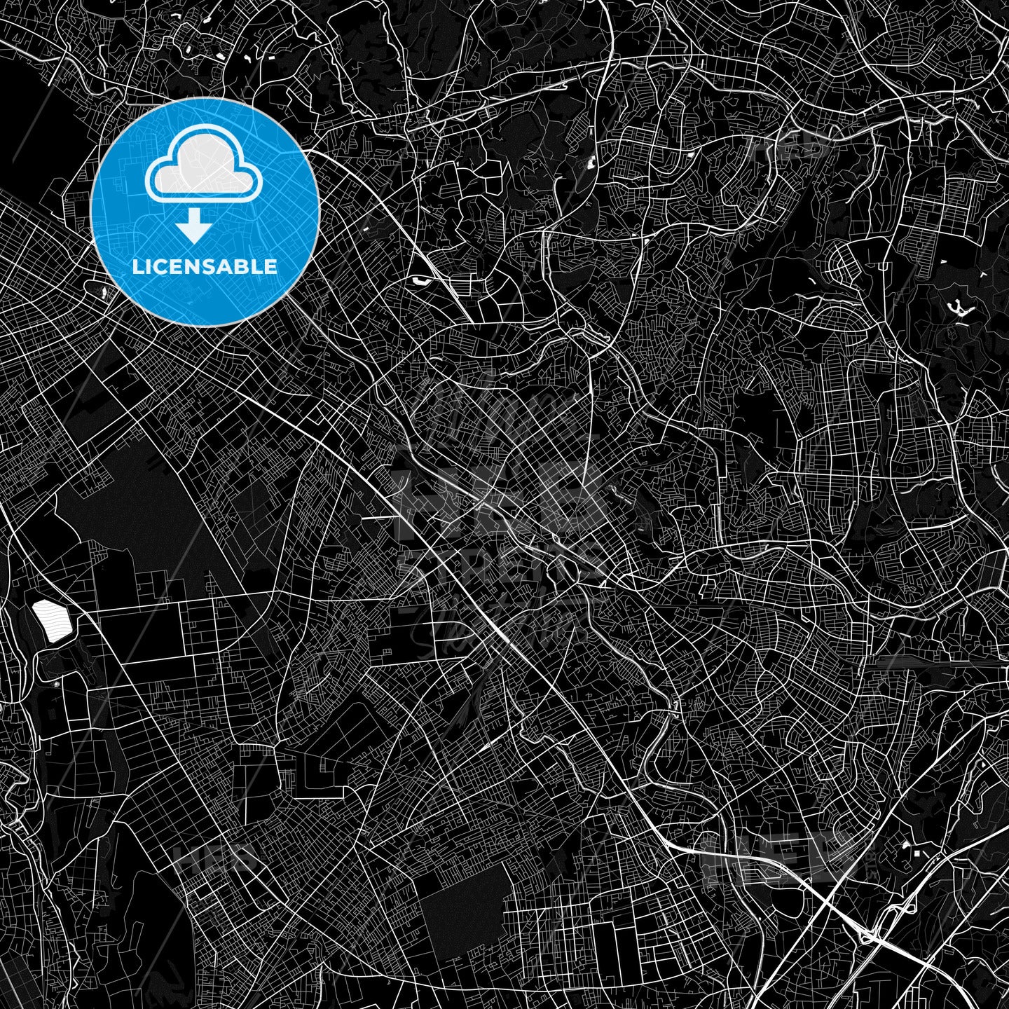 Machida, Japan PDF map