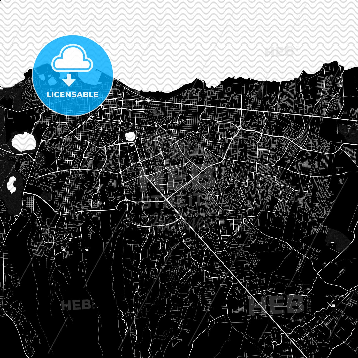 Managua, Nicaragua PDF map