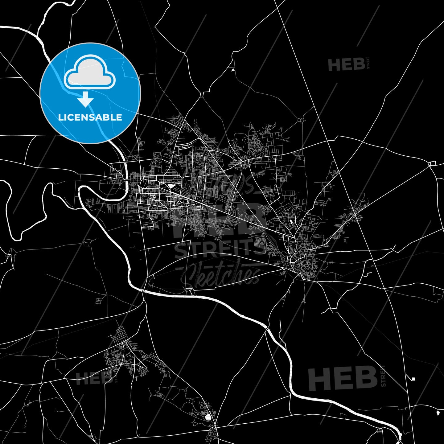 Mangalore, India PDF map