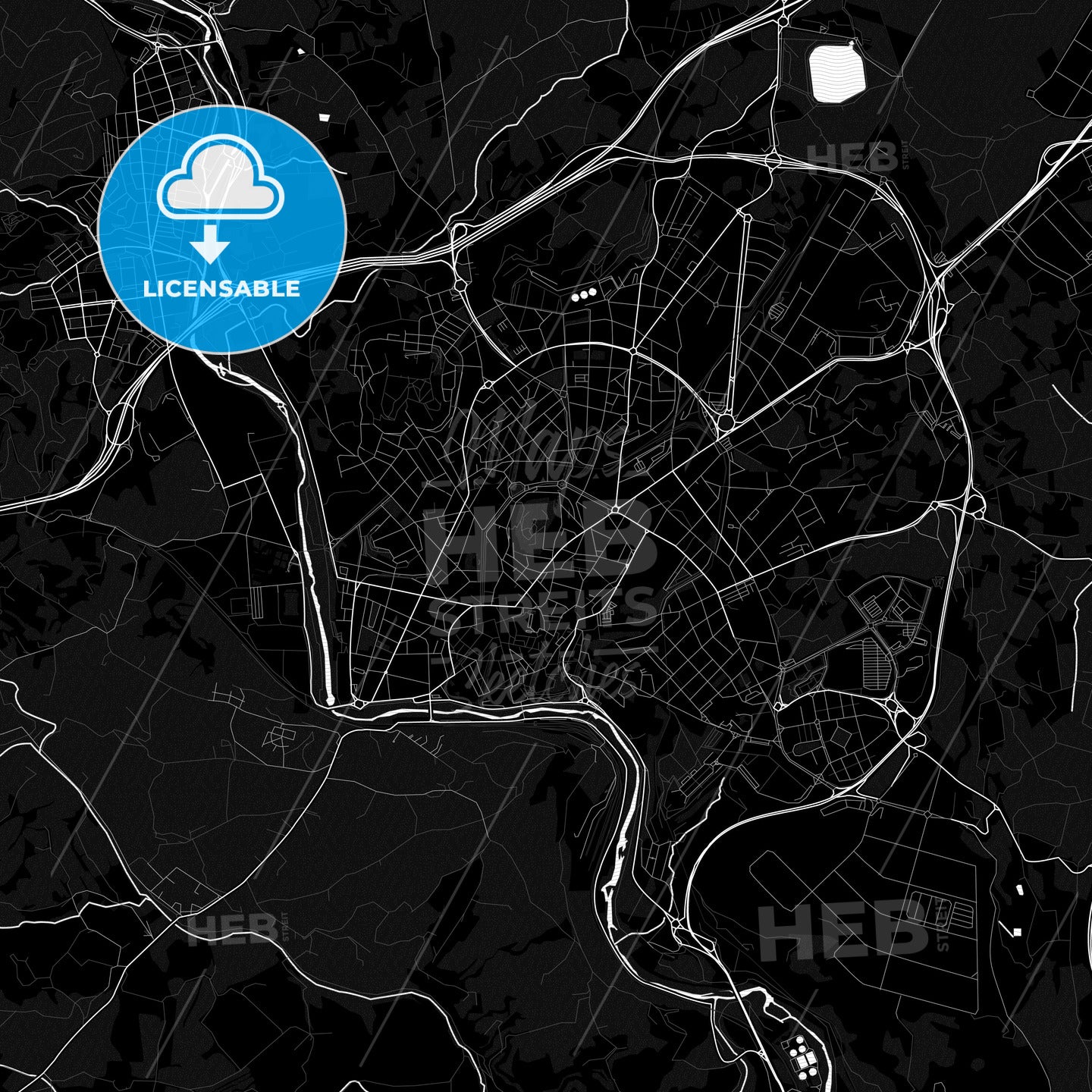 Manresa, Spain PDF map